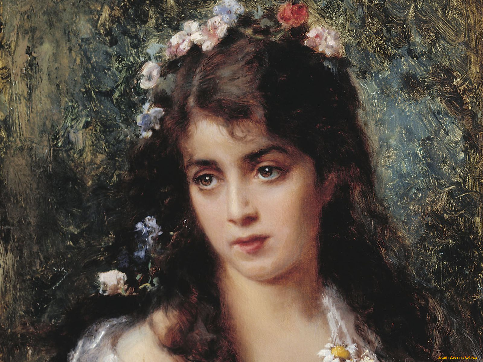 константин, маковский, рисованные