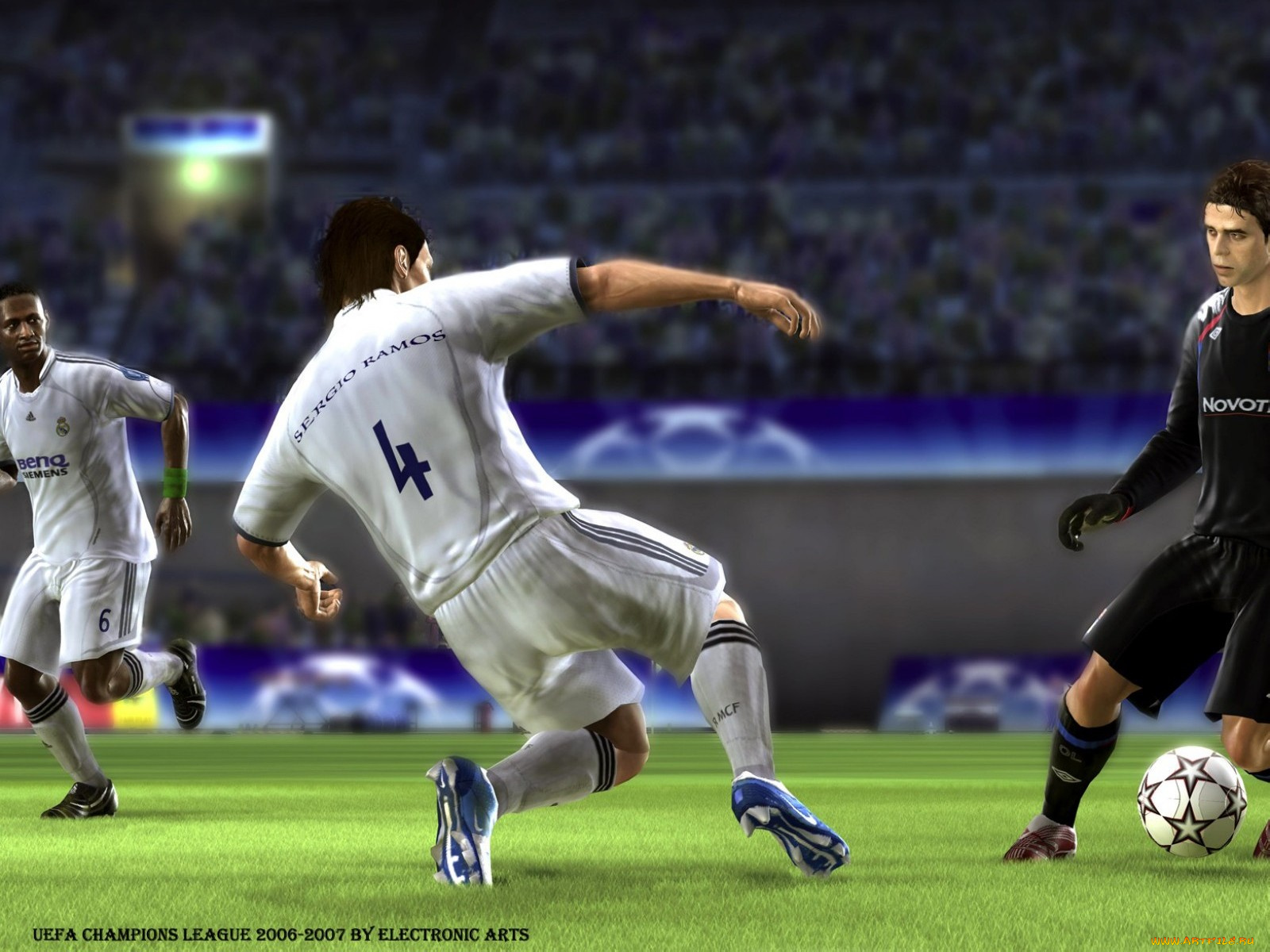 uefa, champions, league, 2006, 2007, видео, игры