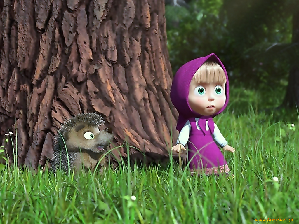 мультфильмы, маша, медведь