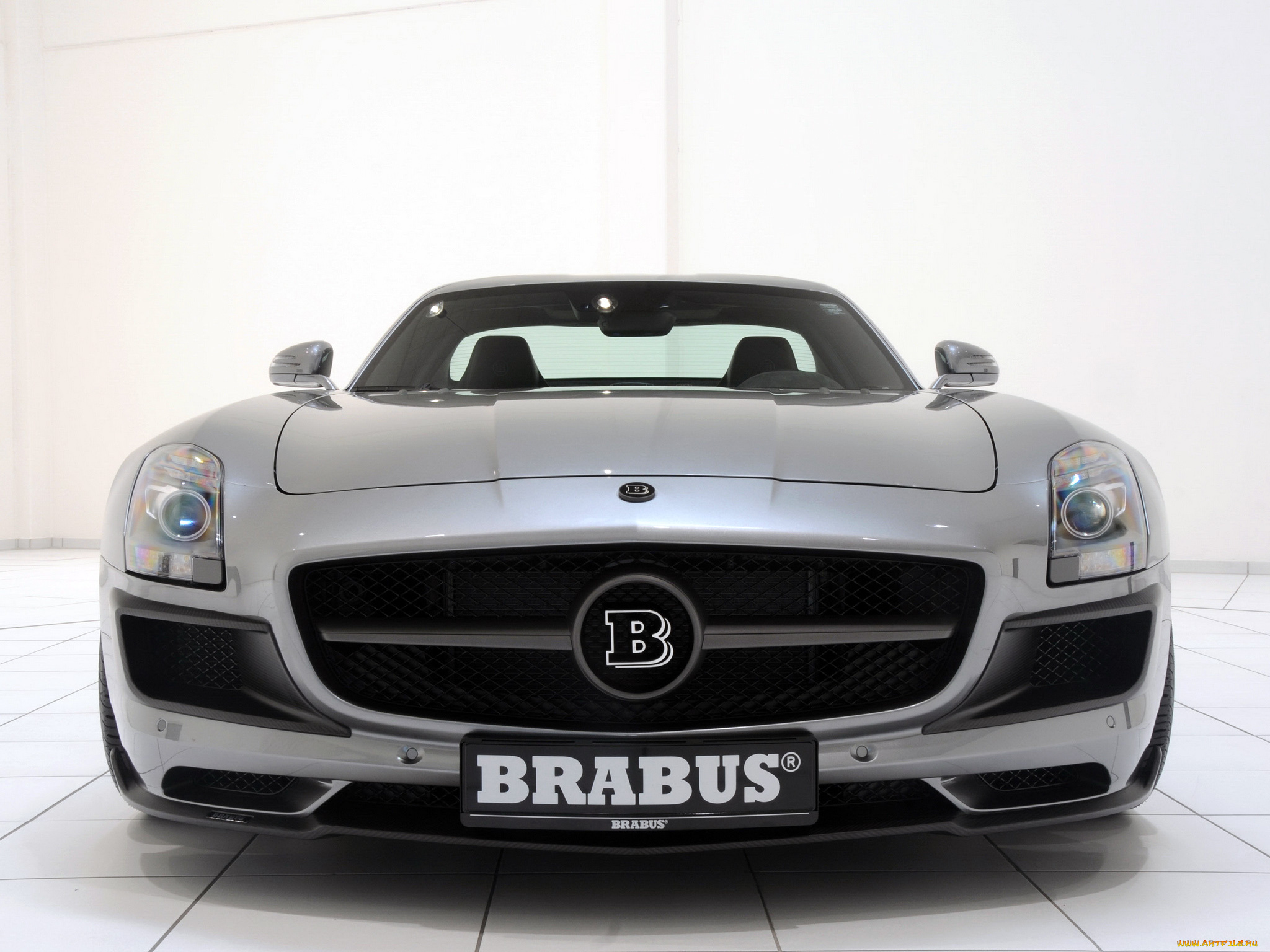 автомобили, brabus, sls, amg, gullwing, doors