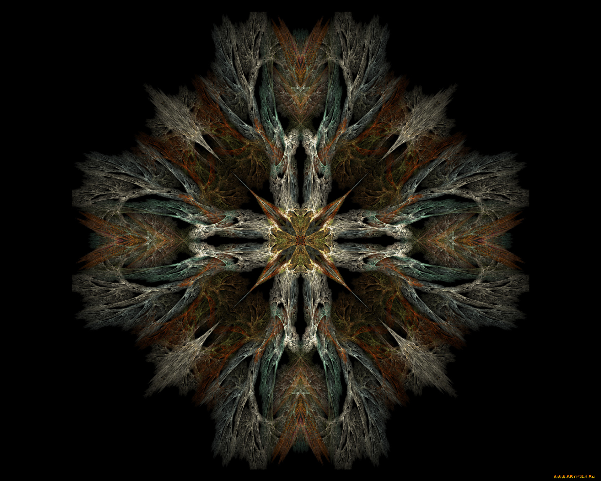 3д, графика, fractal, фракталы, цвета, фон, узор