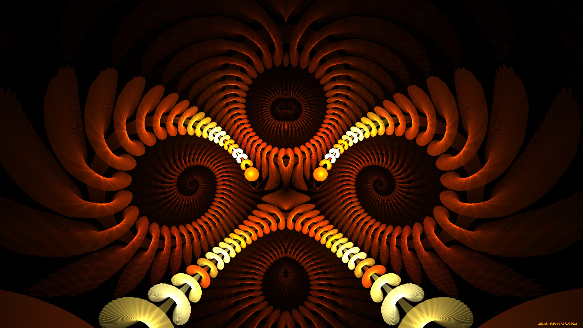 3д, графика, fractal, фракталы, фон, цвета, узор