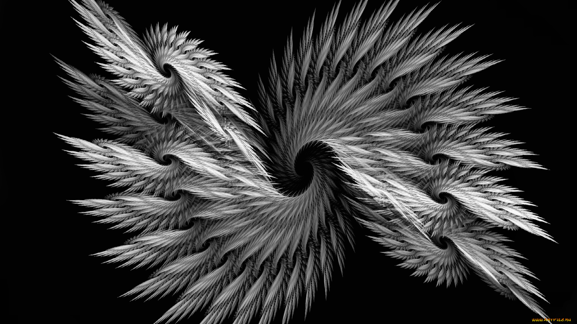 3д, графика, fractal, фракталы, узор, цвета, фон