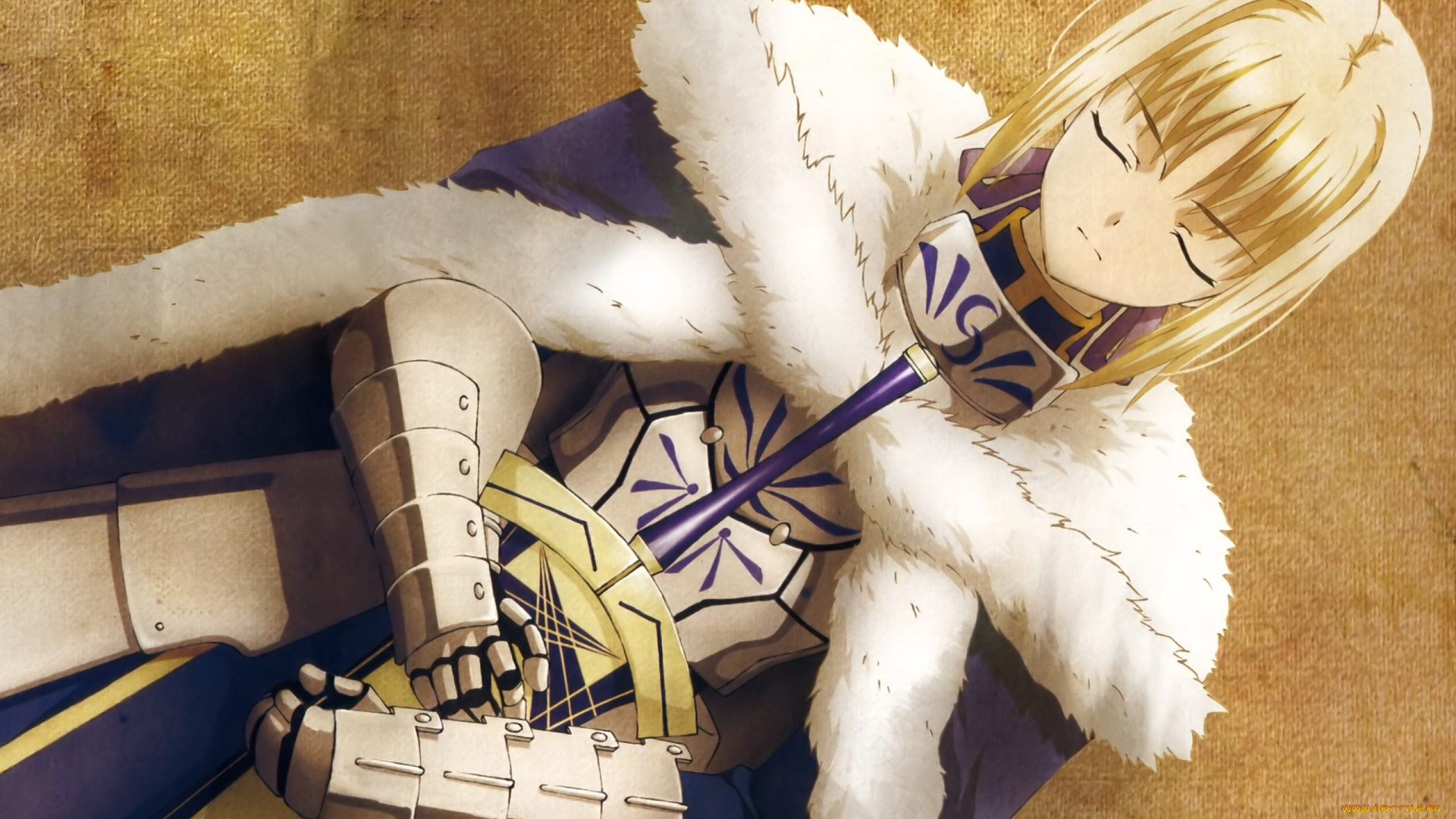 аниме, fate, zero, девушка