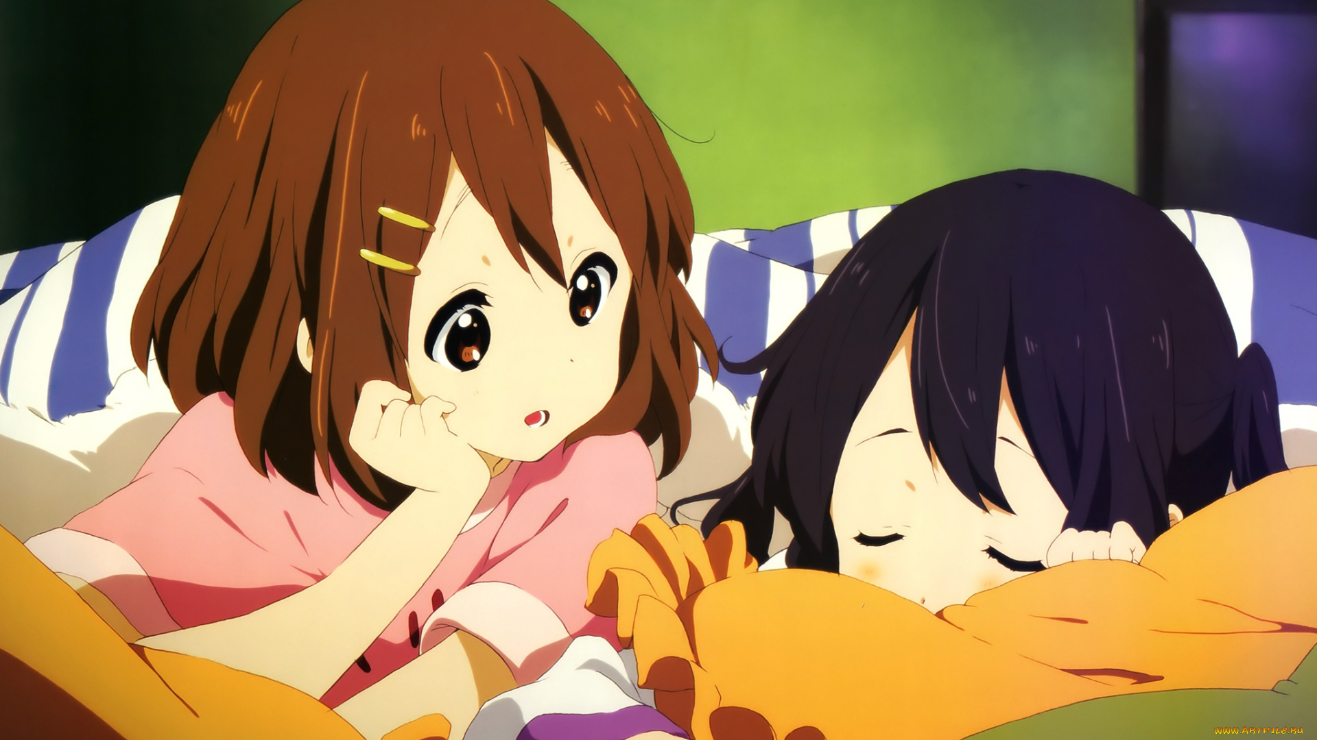 аниме, on, девушки