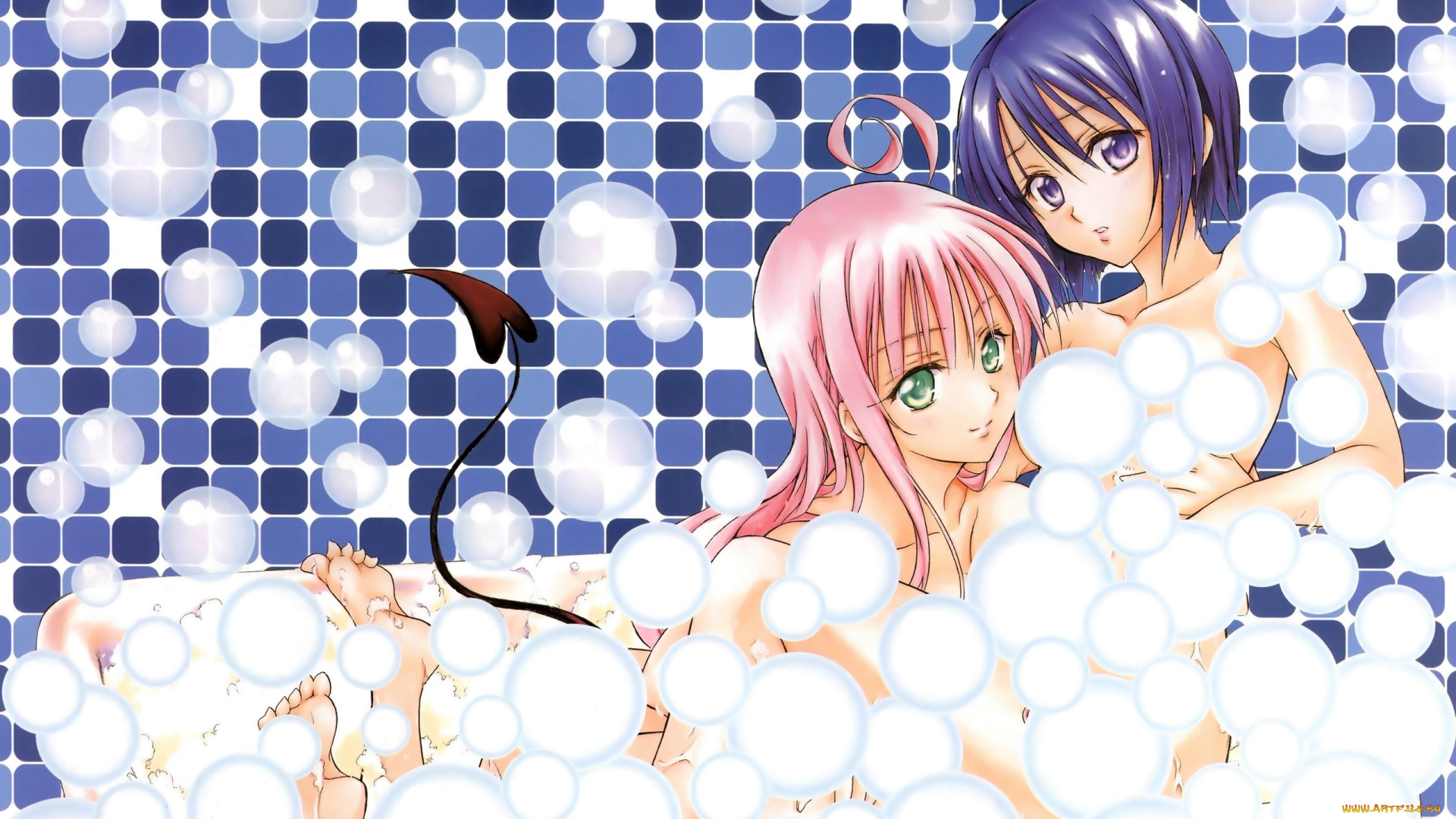 аниме, to, love, ru, девушки