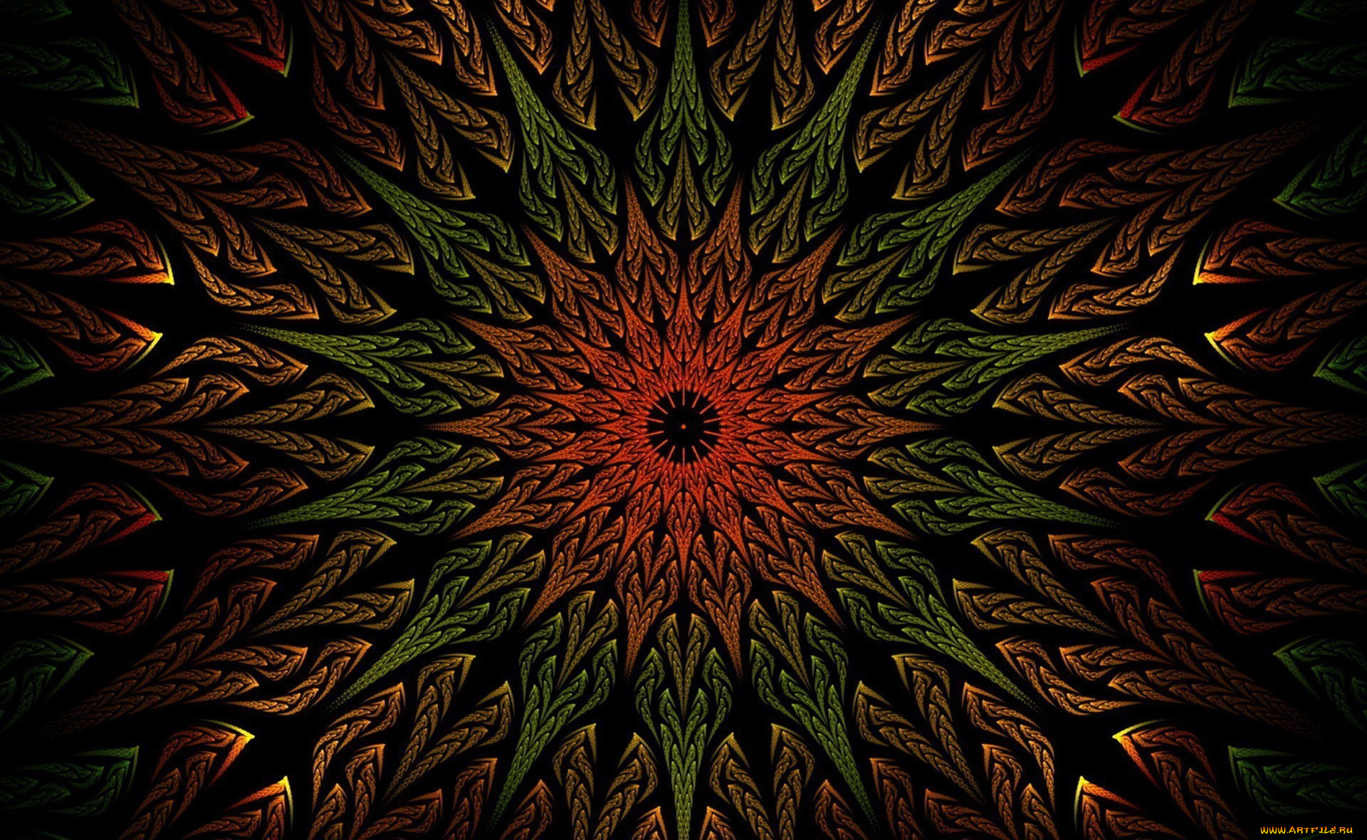 3д, графика, fractal, фракталы, черный, фон, узоры