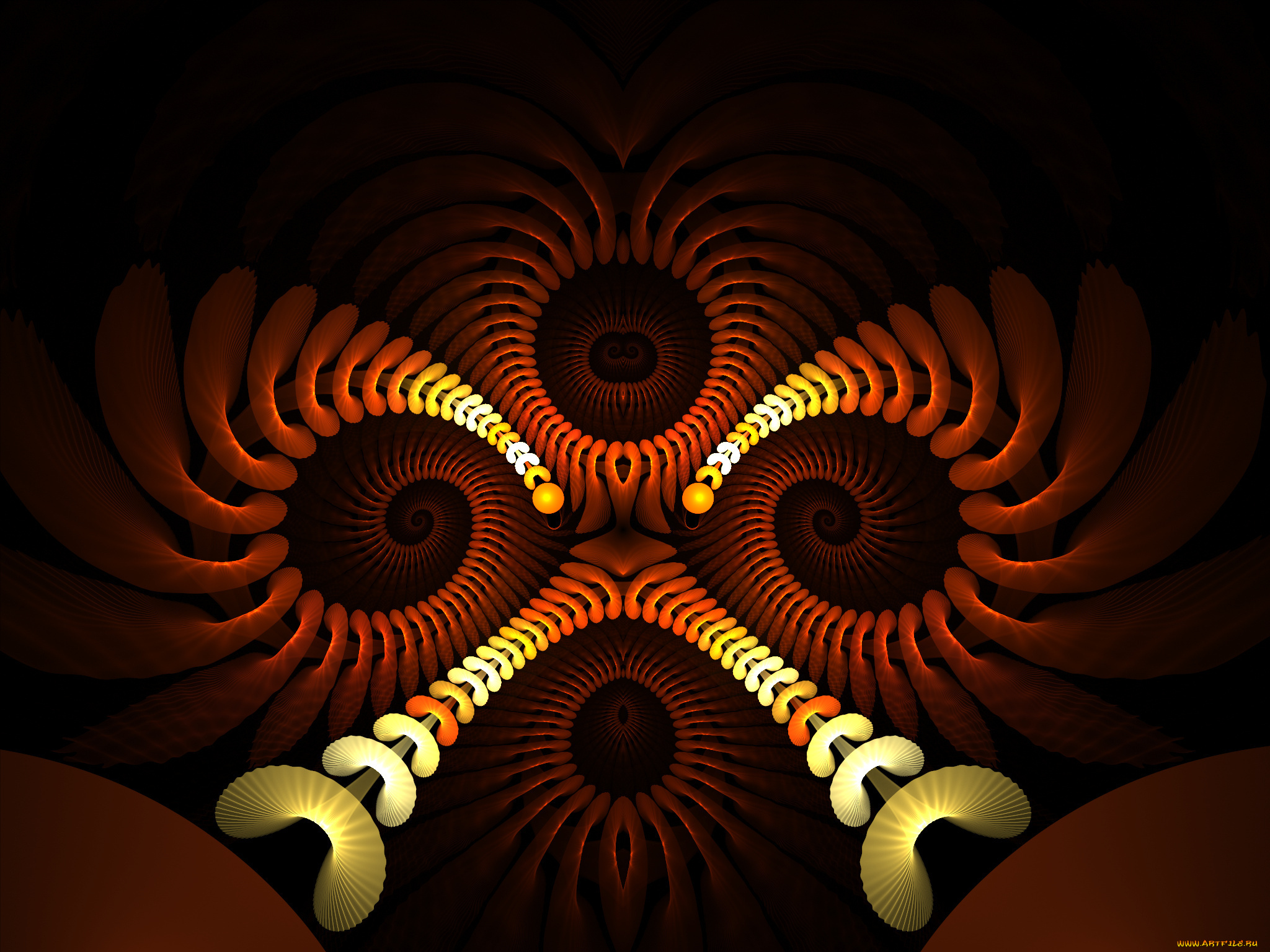 3д, графика, fractal, фракталы, фон, цвета, узор