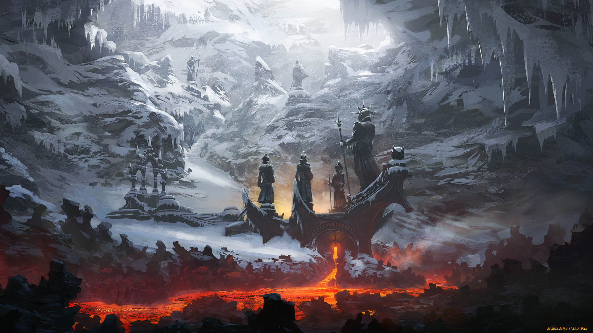 cradle, видео, игры, лава, горы