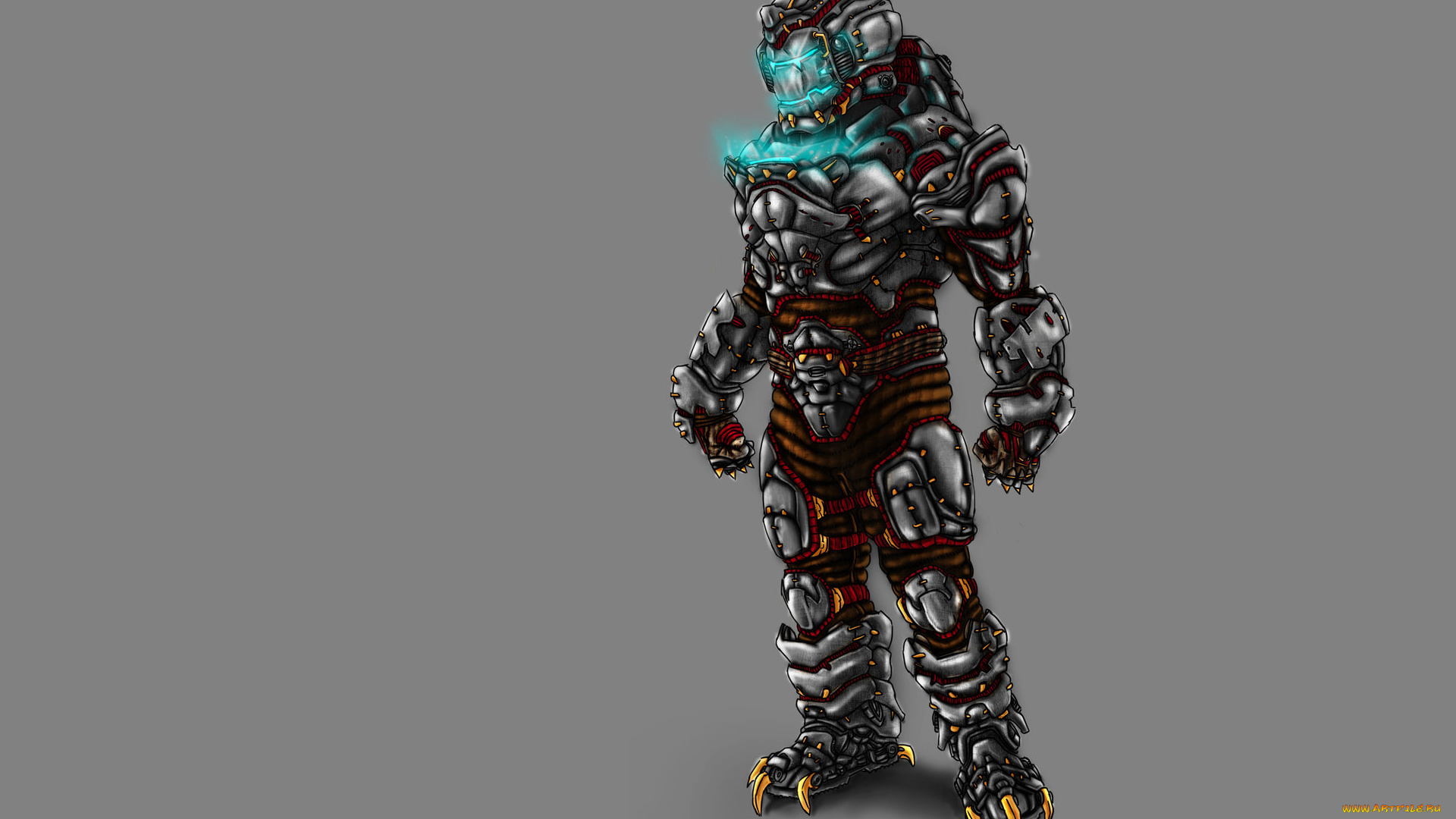 dead, space, видео, игры, арт, dead, space, костюм