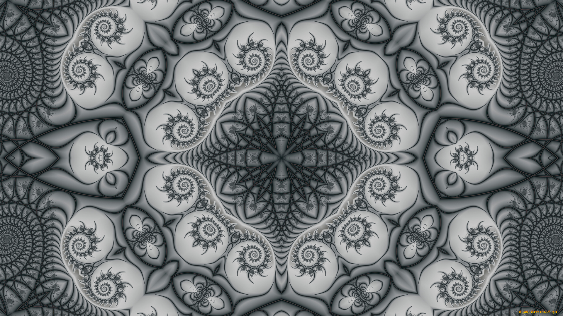 3д, графика, фракталы, , fractal, фон, узор, цвета