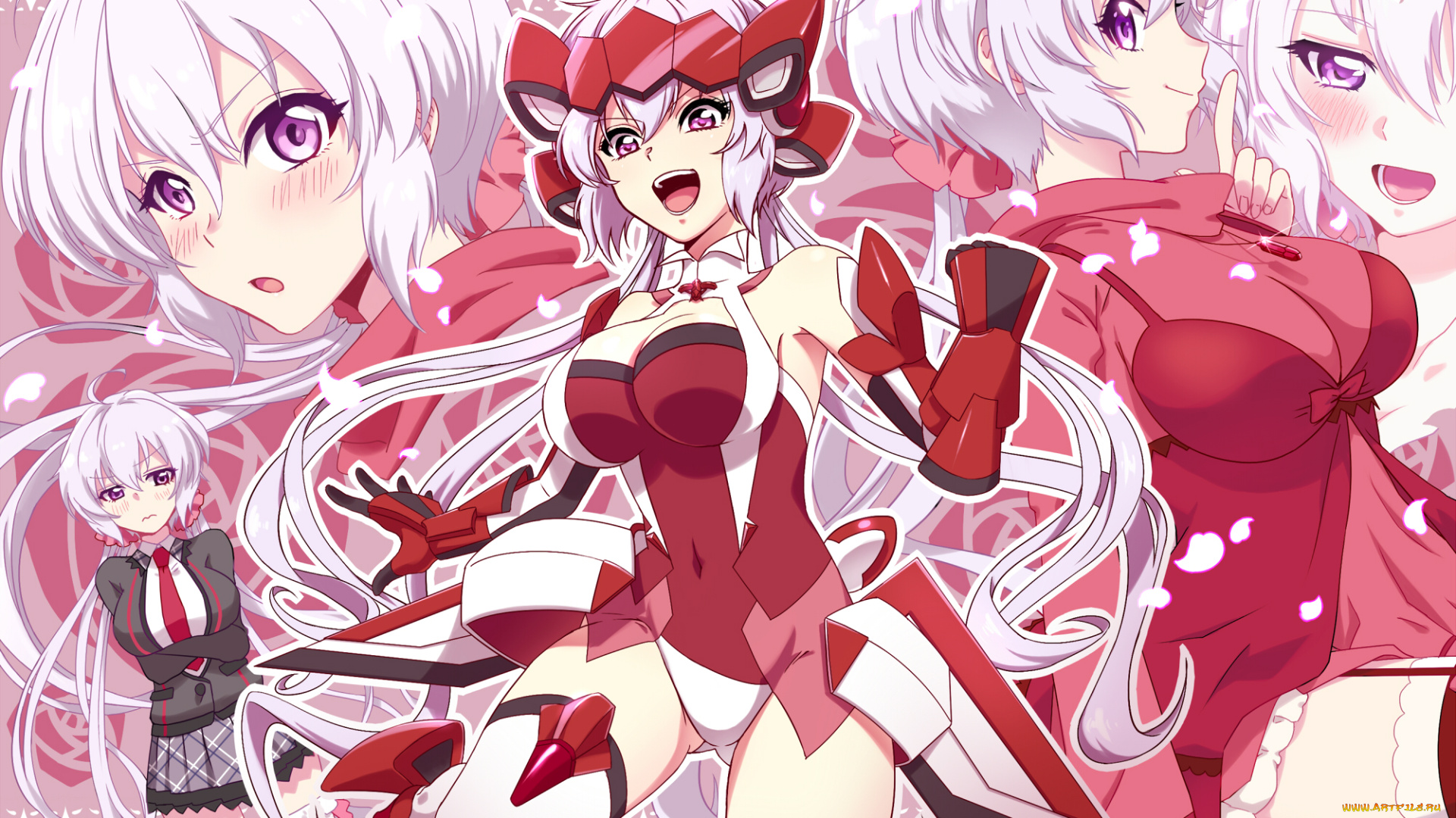 аниме, senki, zesshou, symphogear, sako, yukine, chris, senki, zesshou, symphogear, шляпка, девушка