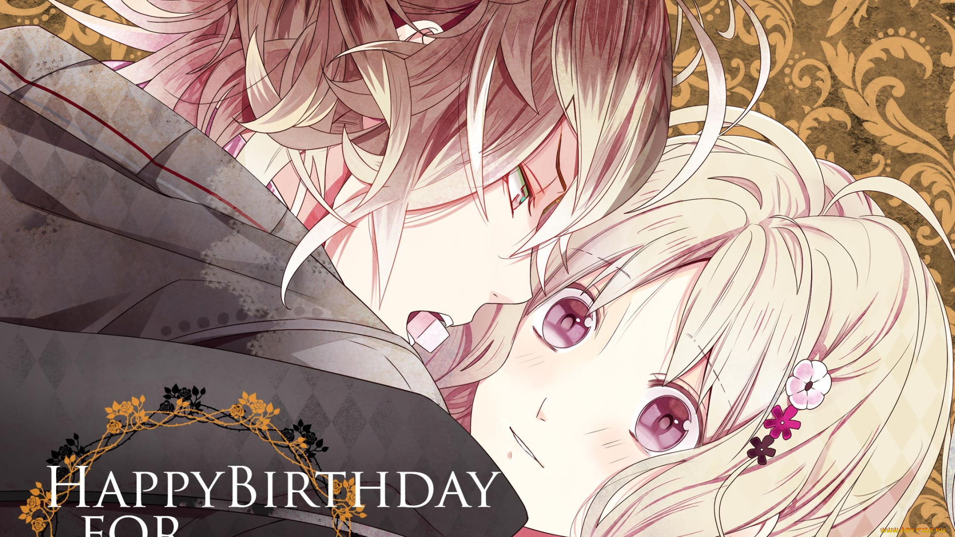 аниме, diabolik, lovers, девушка, вампир