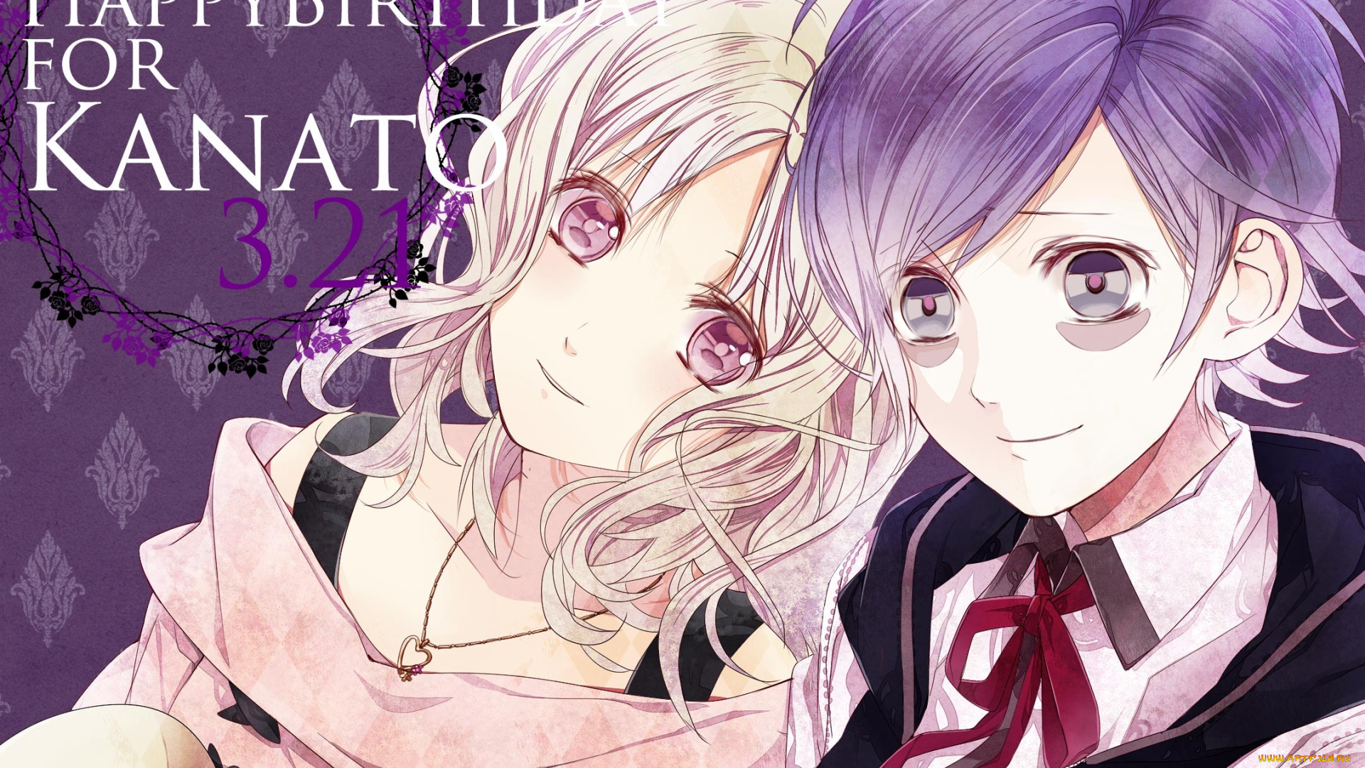 аниме, diabolik, lovers, девушка, вампир