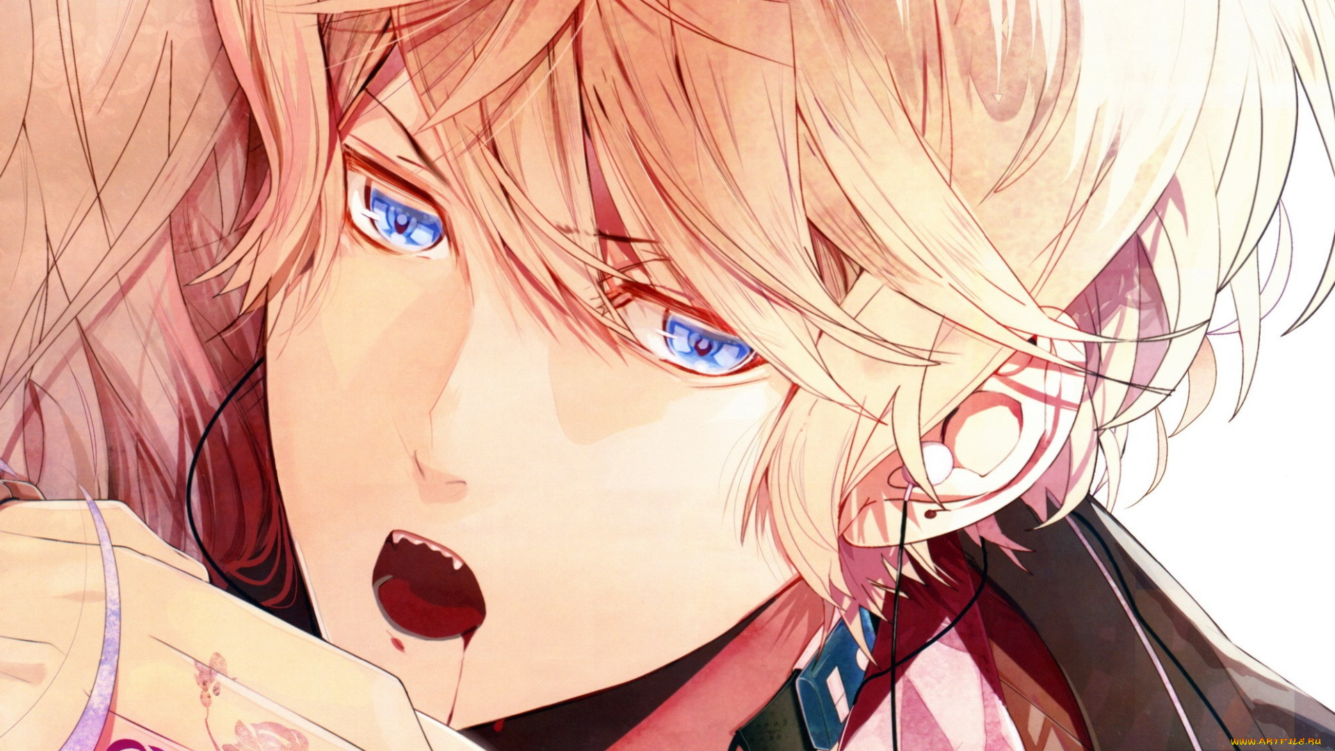 аниме, diabolik, lovers, вампир