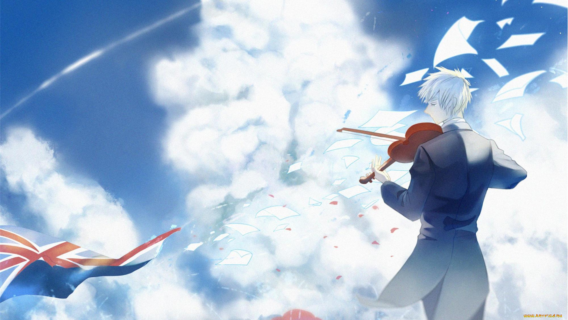 аниме, hetalia, , axis, powers, england