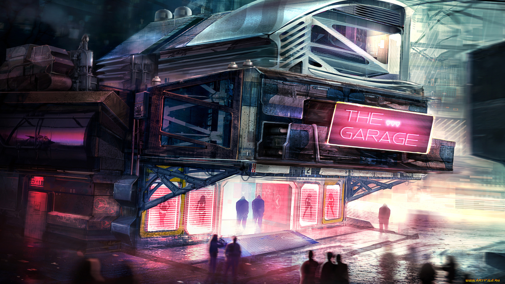 фэнтези, иные, миры, , иные, времена, иной, мир, будущее, мегаполис, реклама