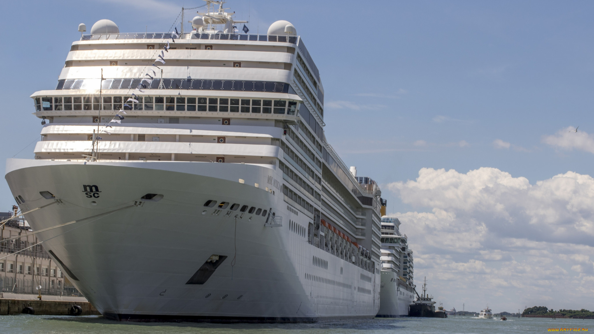 корабли, лайнеры, круиз, лайнер