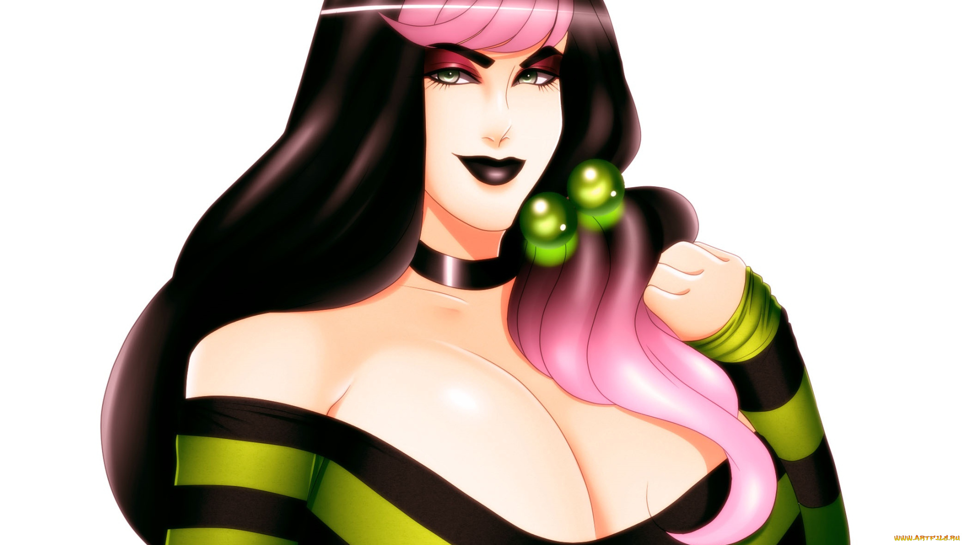 векторная, графика, девушки, , girls, девушка, взгляд, фон