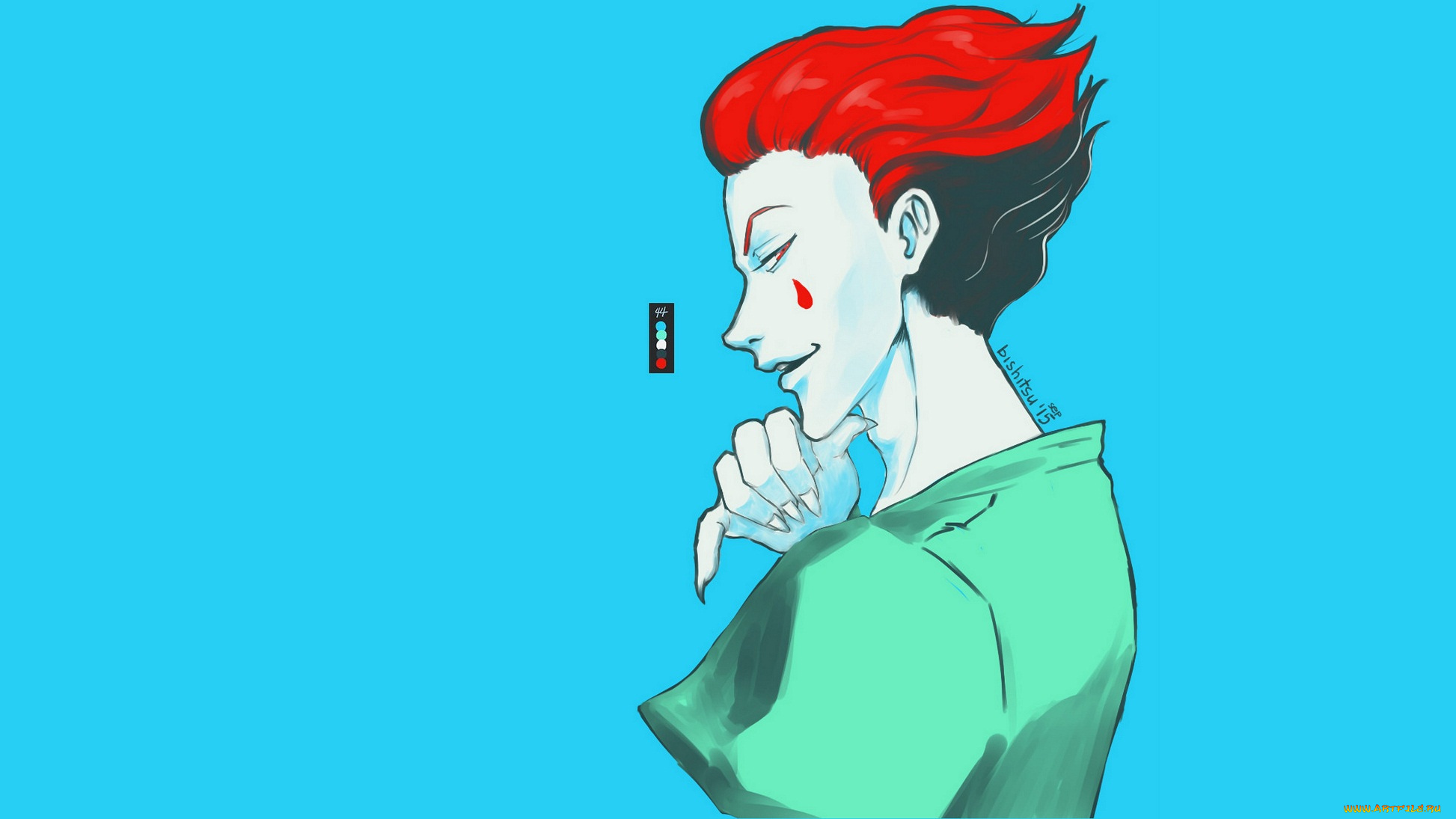 аниме, hunter, x, hunter, хисока