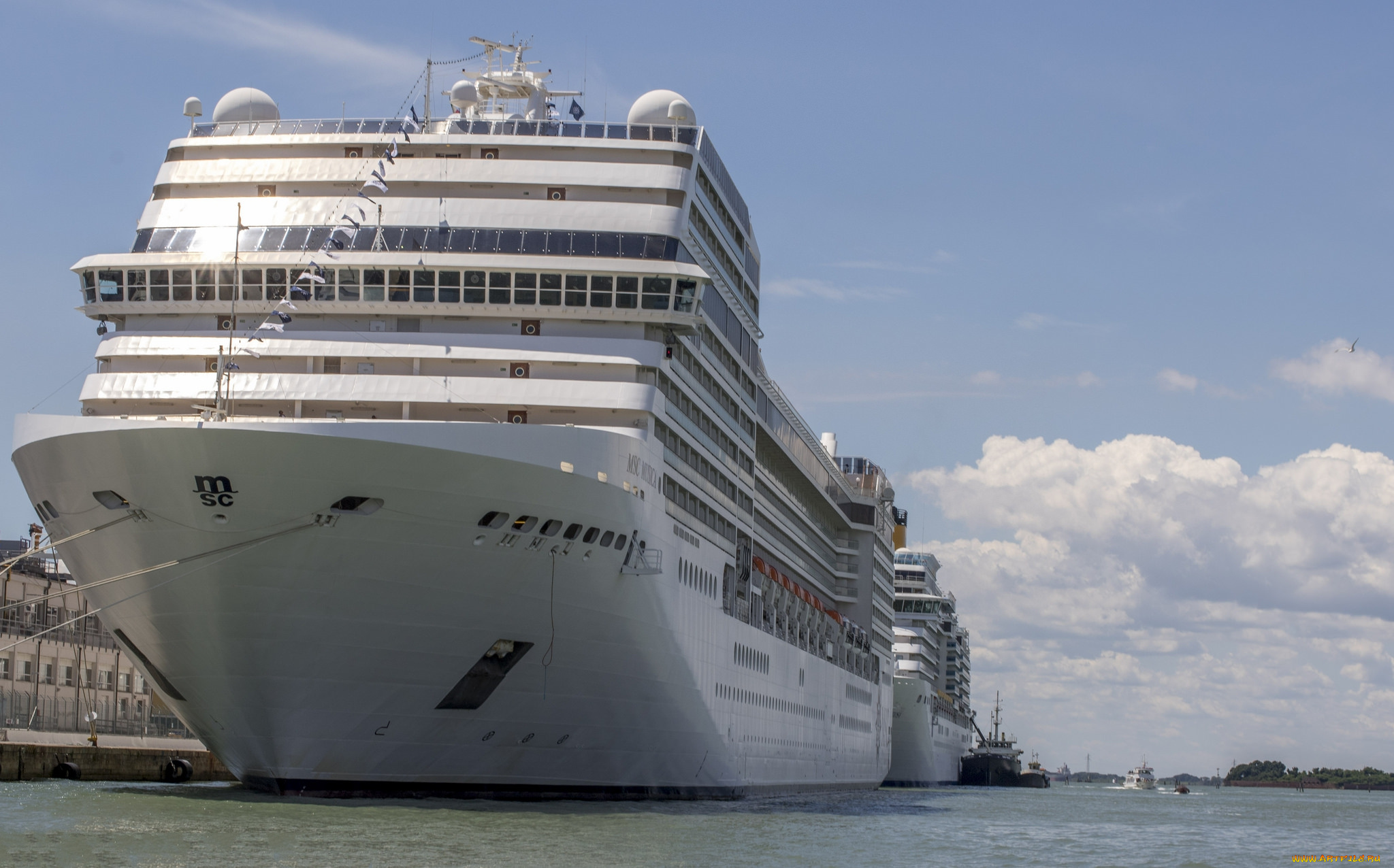 корабли, лайнеры, круиз, лайнер