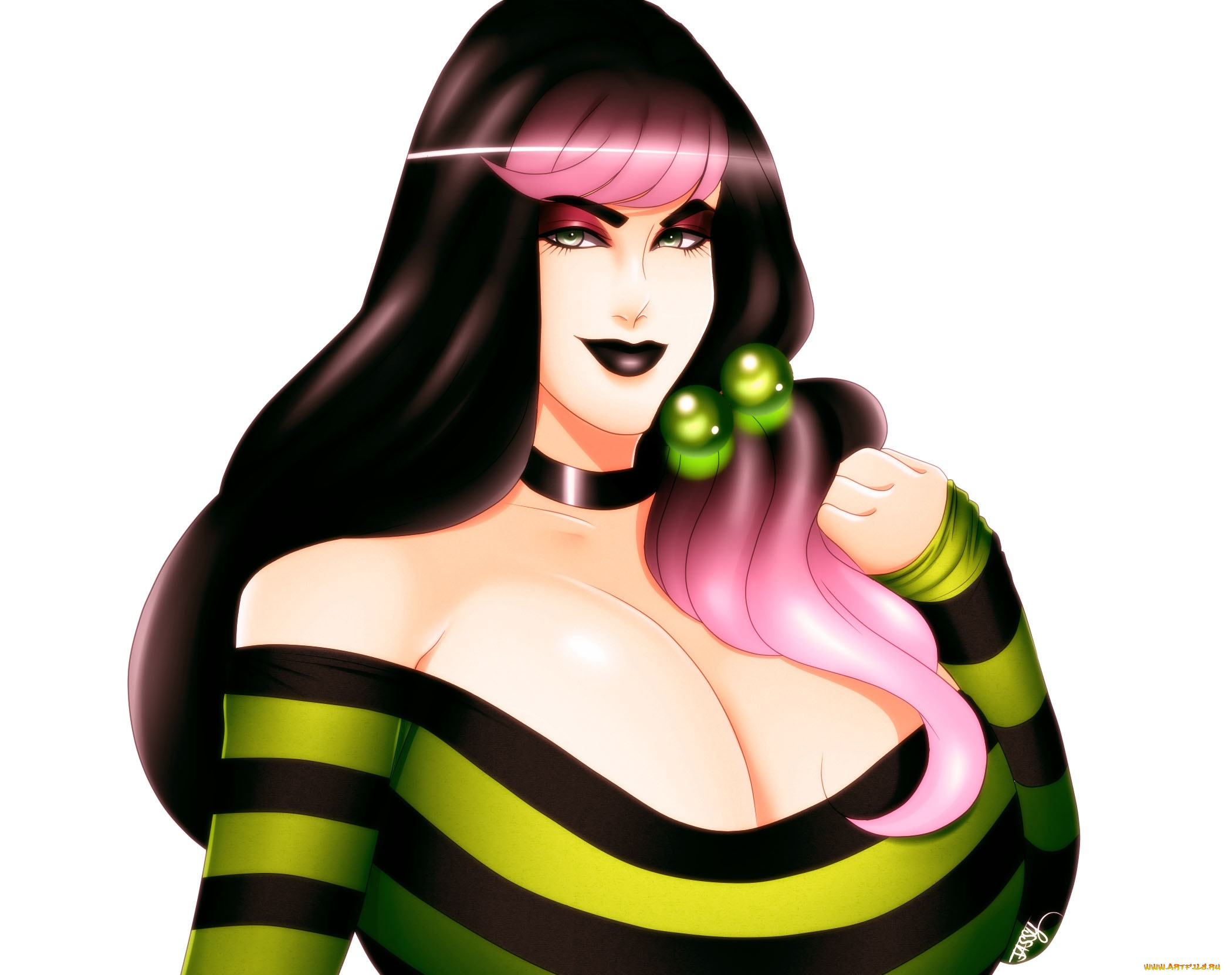 векторная, графика, девушки, , girls, девушка, взгляд, фон