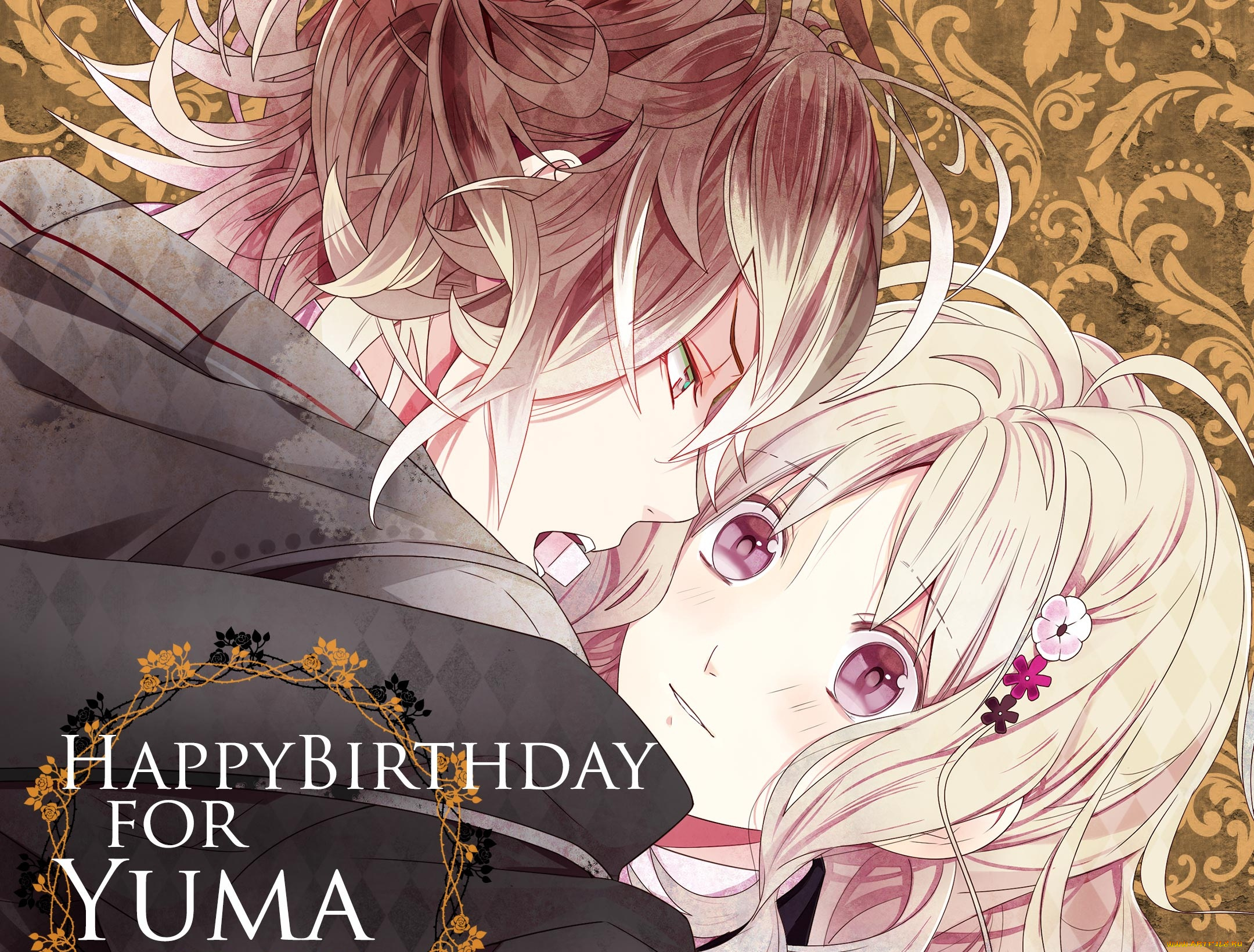 аниме, diabolik, lovers, девушка, вампир