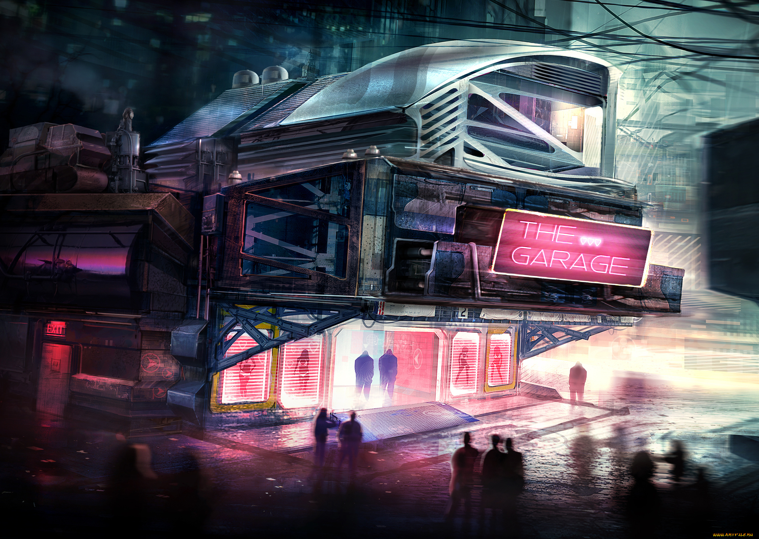 фэнтези, иные, миры, , иные, времена, иной, мир, будущее, мегаполис, реклама