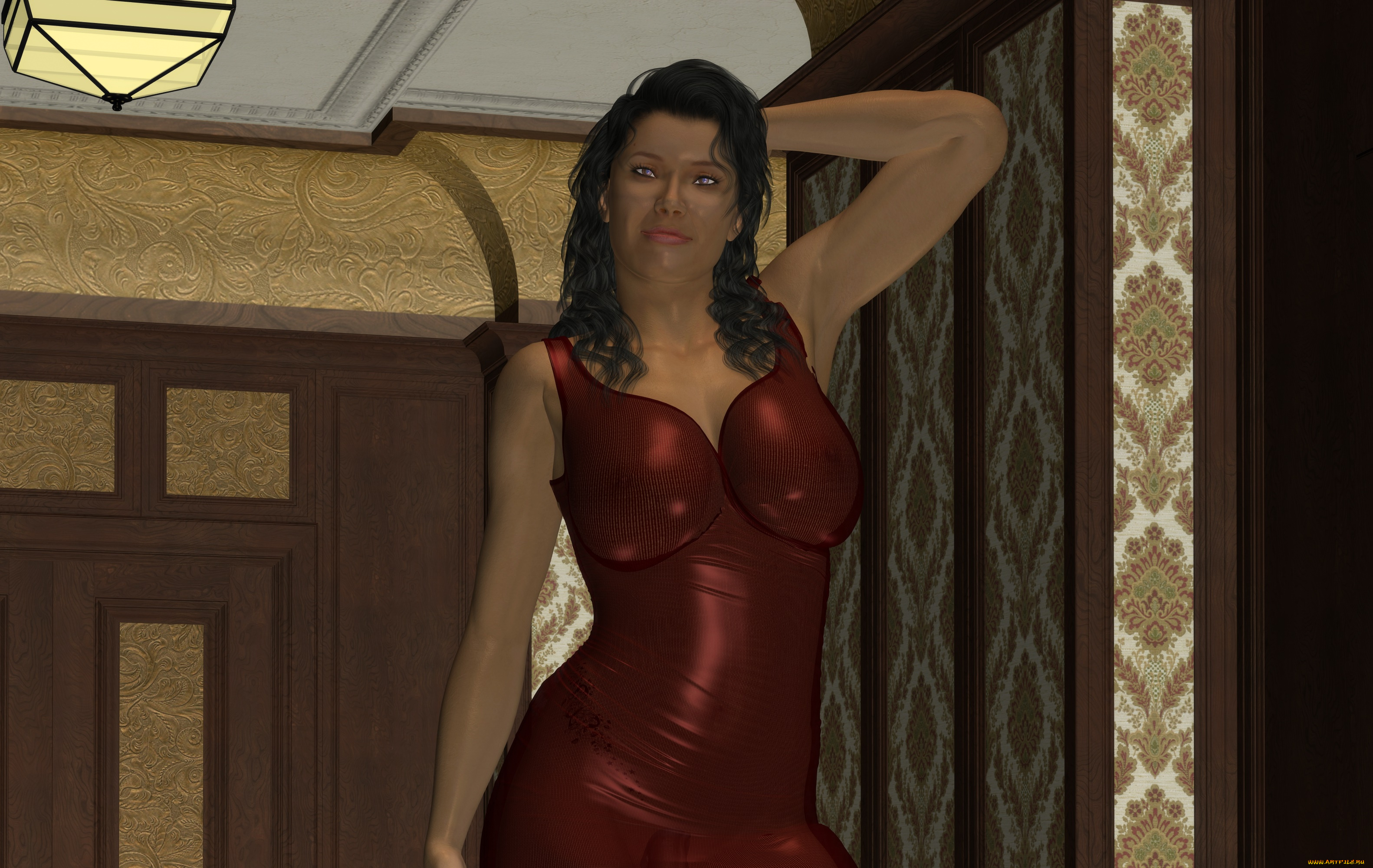 3д, графика, люди, , people, фон, взгляд, девушка