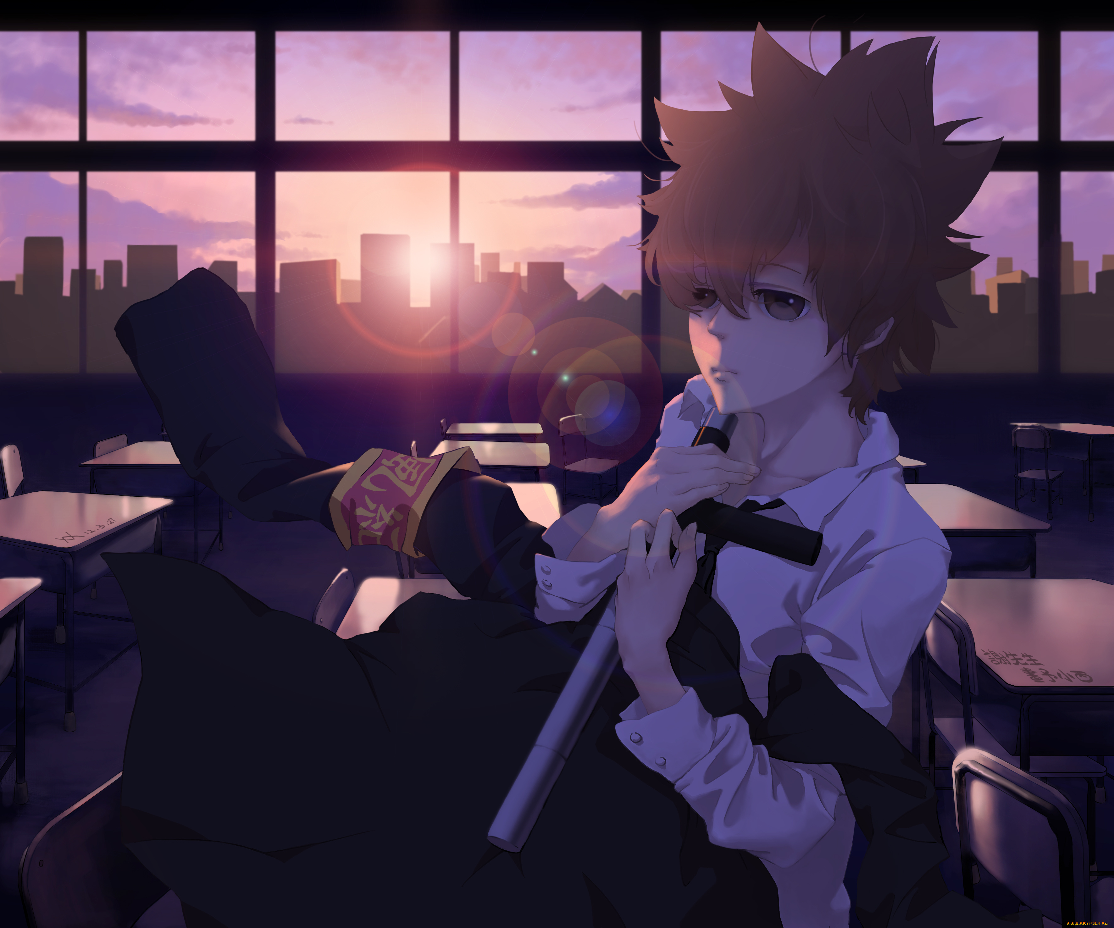 аниме, katekyo, hitman, reborn, учитель, мафиози, реборн