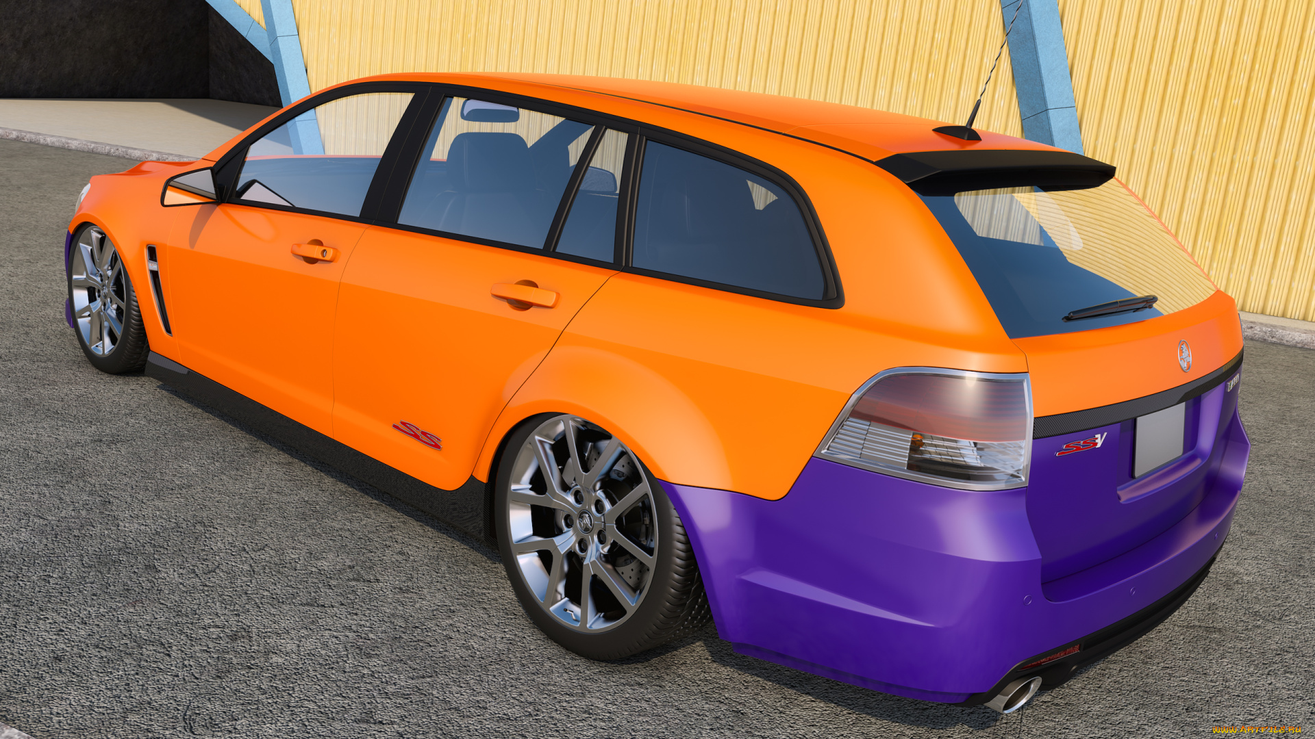 автомобили, 3д, фон, автомобиль