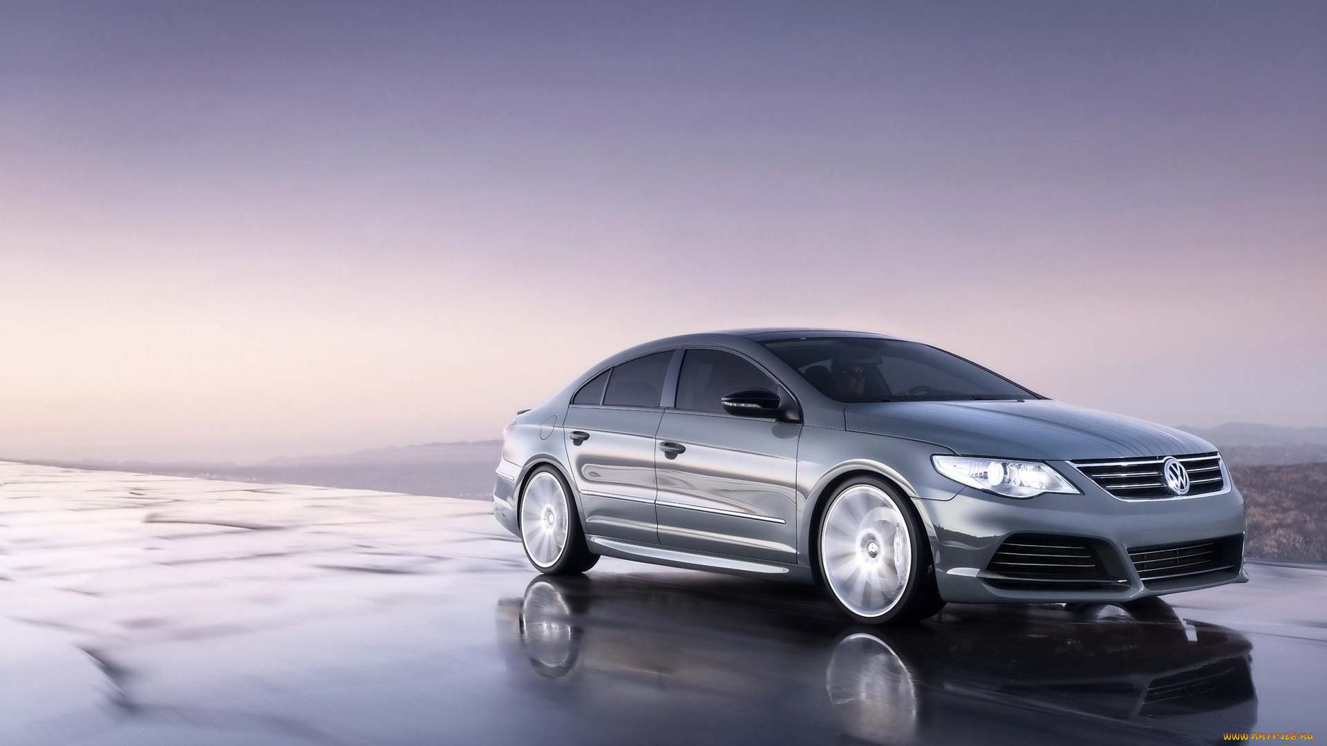 автомобили, volkswagen, серебристый, passat, cc, скорость, vw