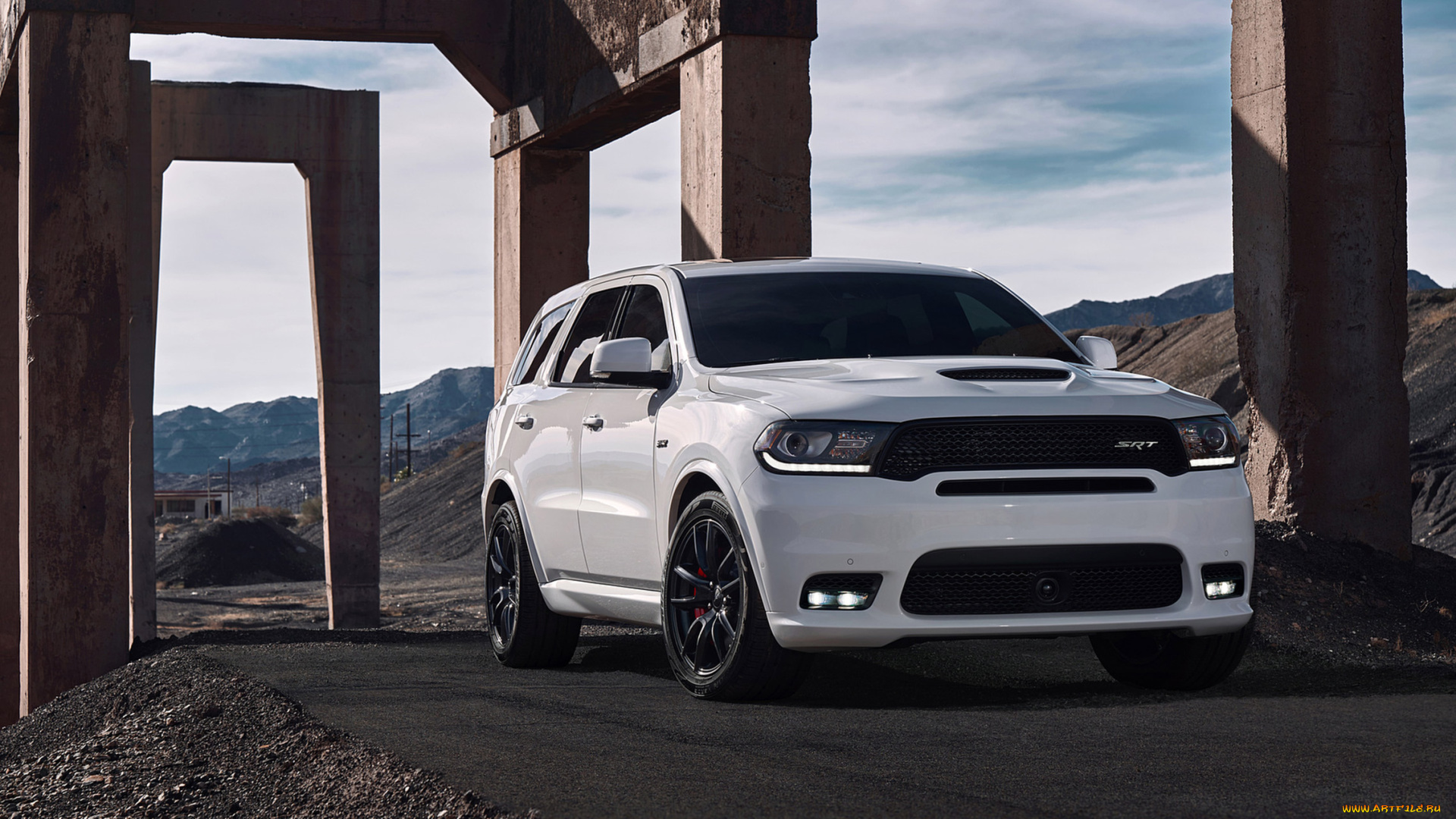 dodge, durango, srt, 2018, автомобили, dodge, 2018, srt, durango, внедорожник, белый