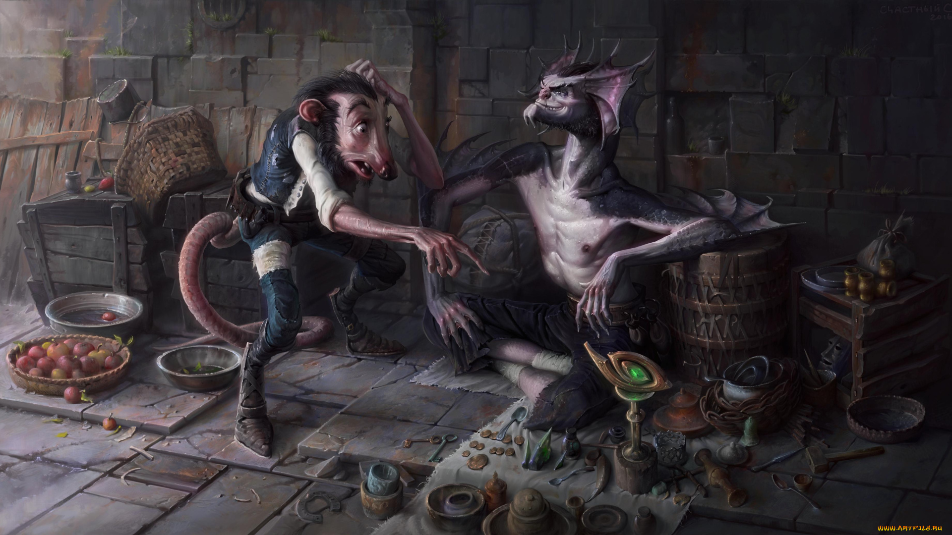 фэнтези, существа, монстры