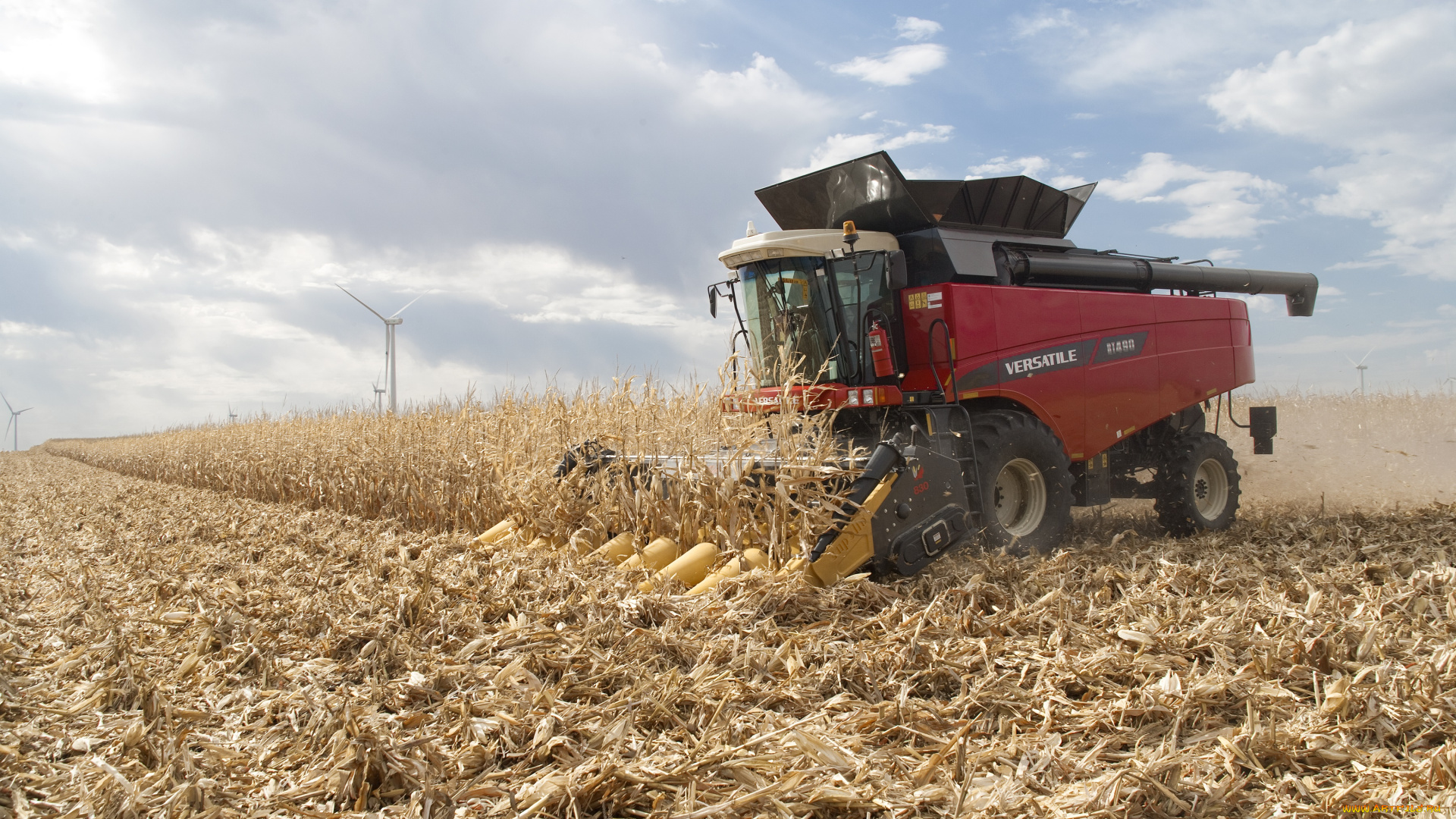 техника, комбайны, versatile