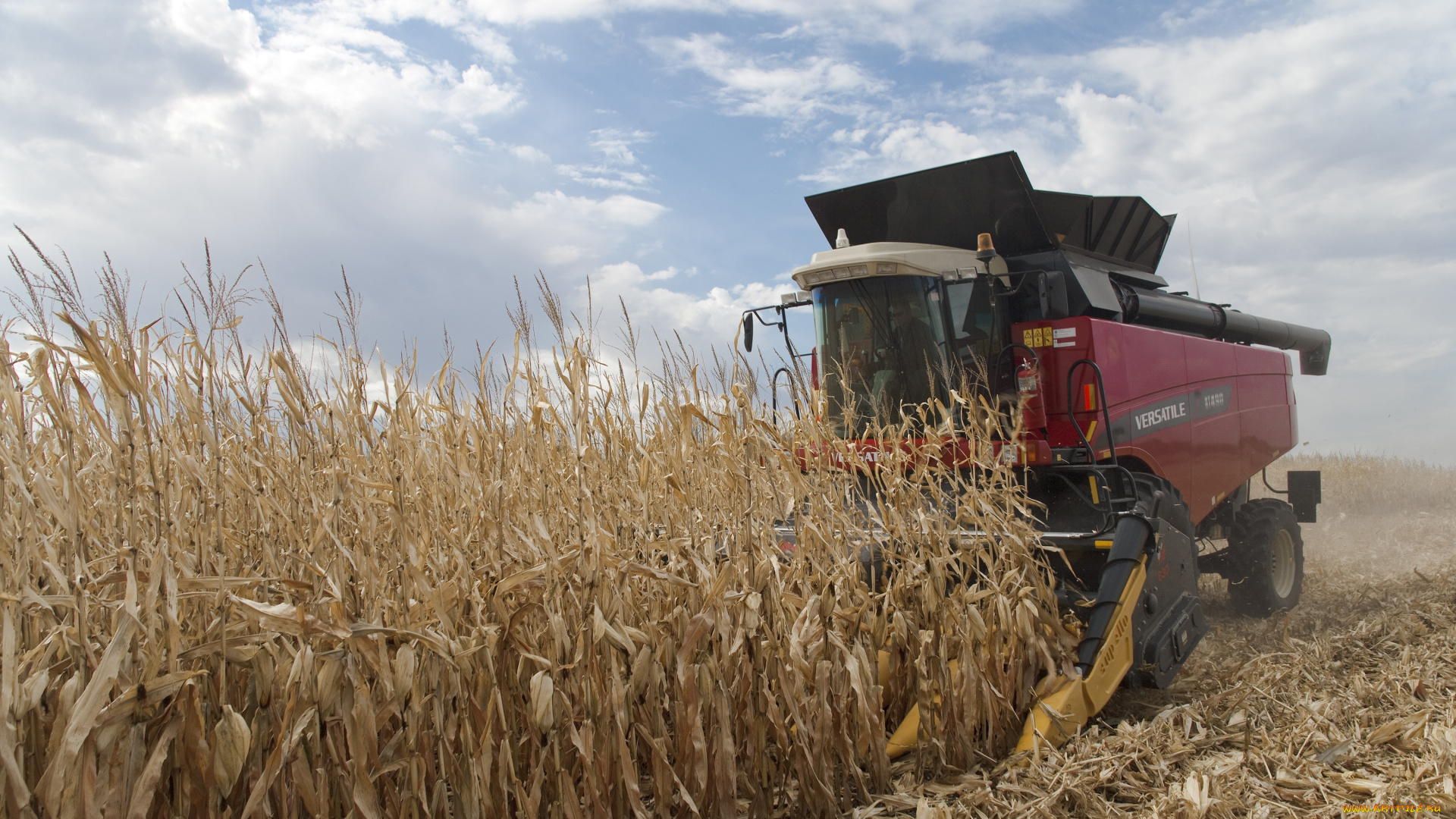 техника, комбайны, versatile
