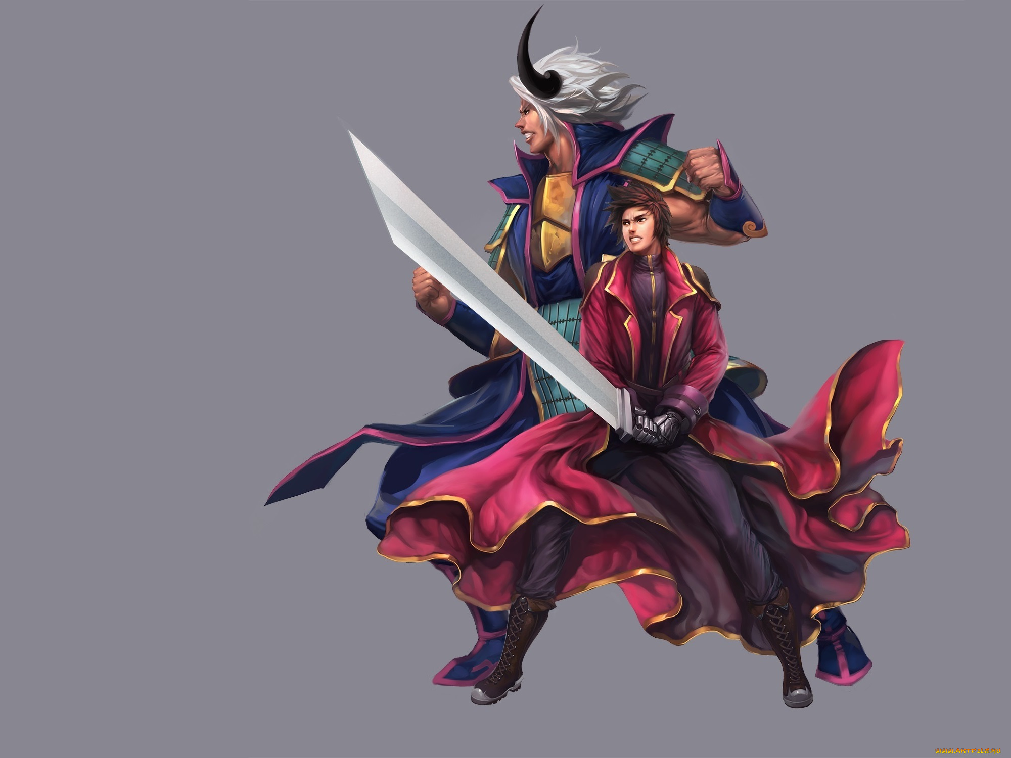 фэнтези, демоны, демон, воин