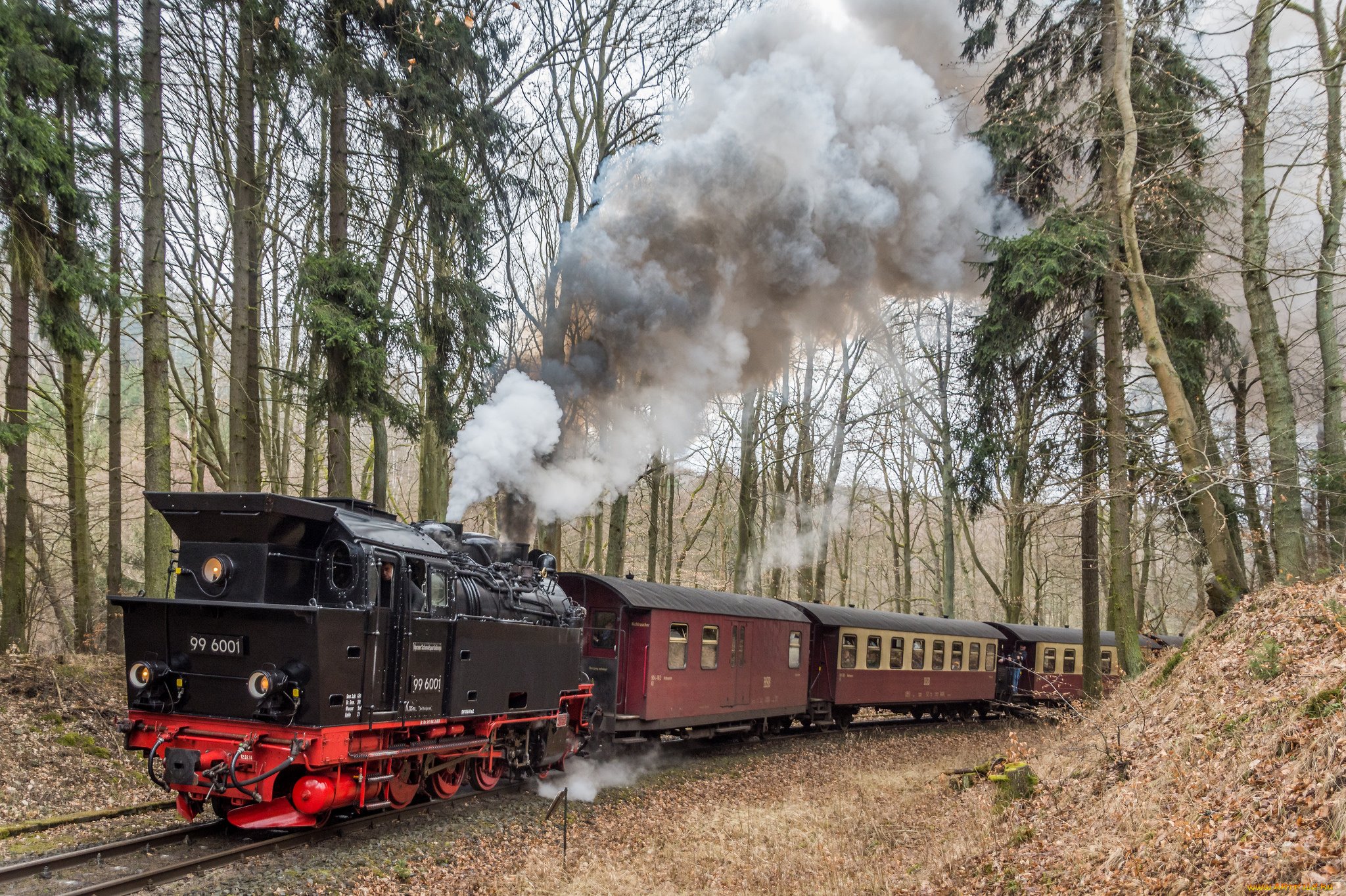 техника, паровозы, рельсы, паровоз