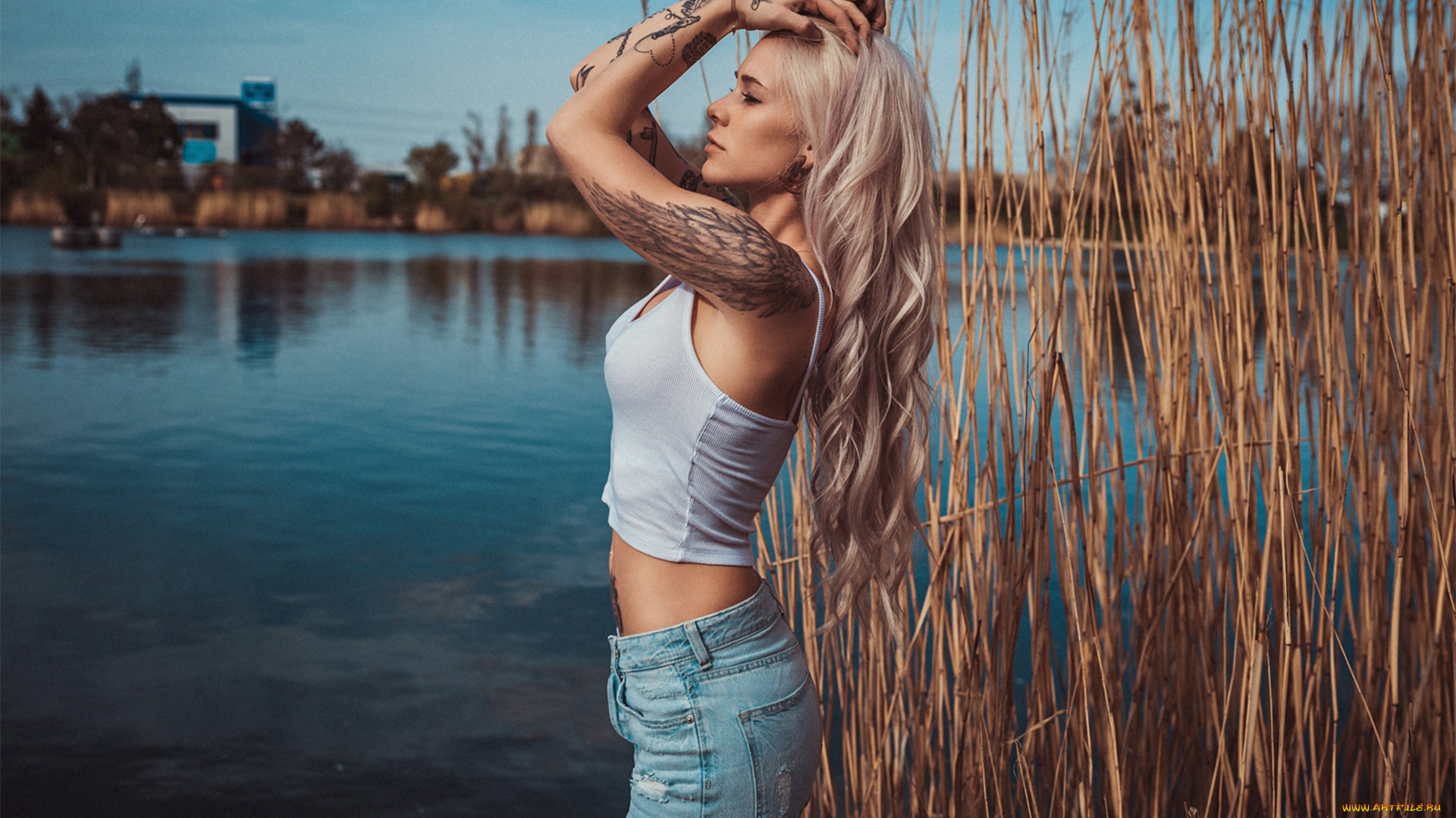 девушка, девушки, -unsort, , блондинки, , светловолосые, модель