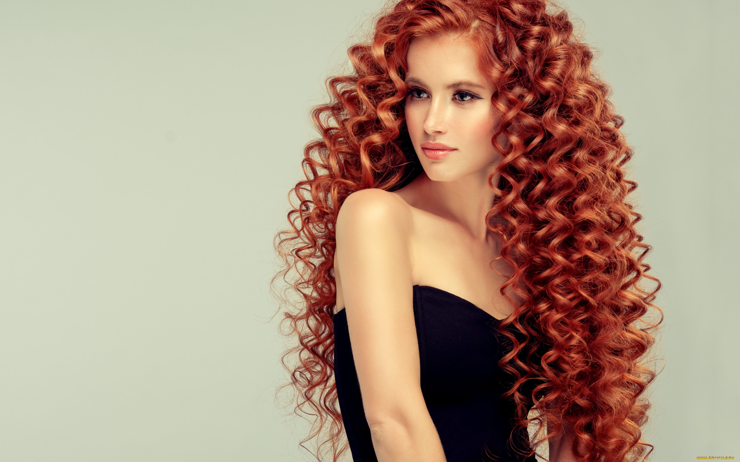 девушки, -unsort, , рыжеволосые, и, другие, топ, кудри, рыжая