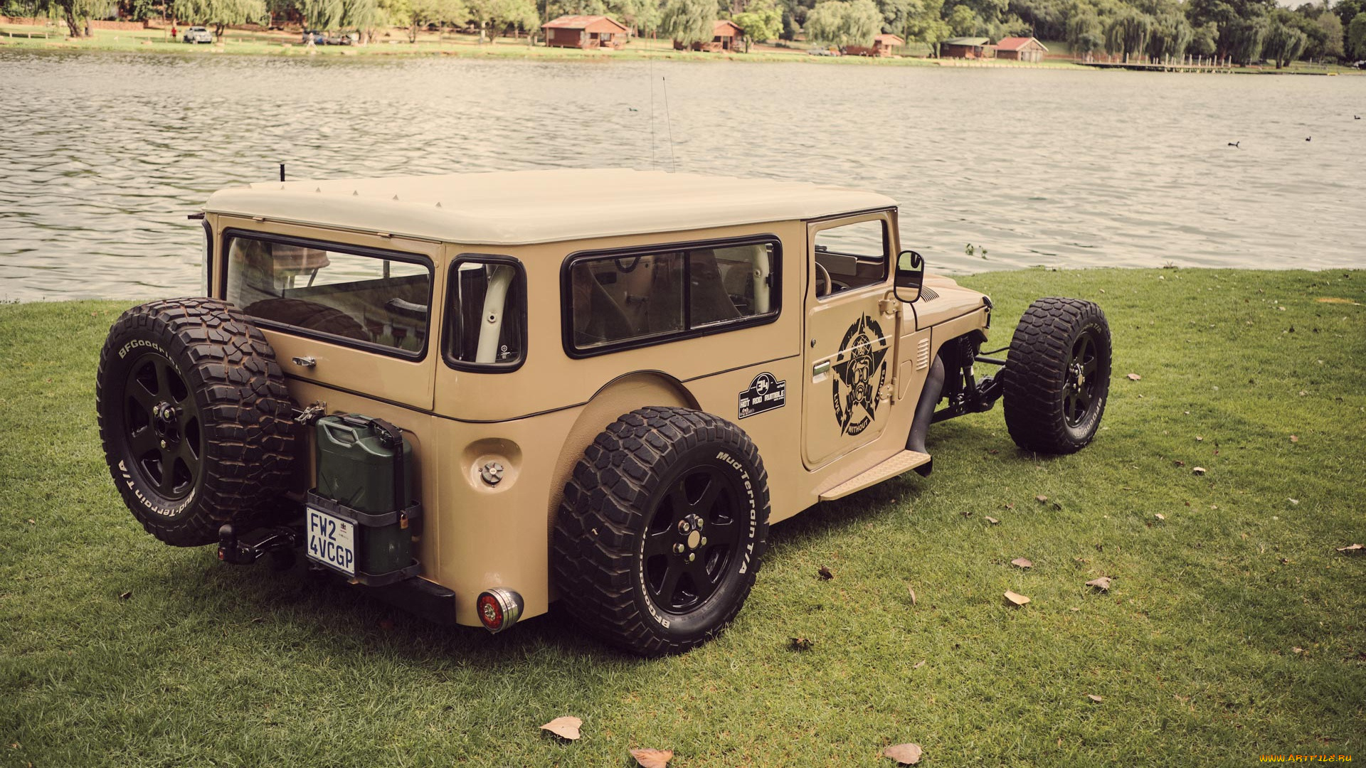 автомобили, toyota, fj40, 1uz, v8, start-up