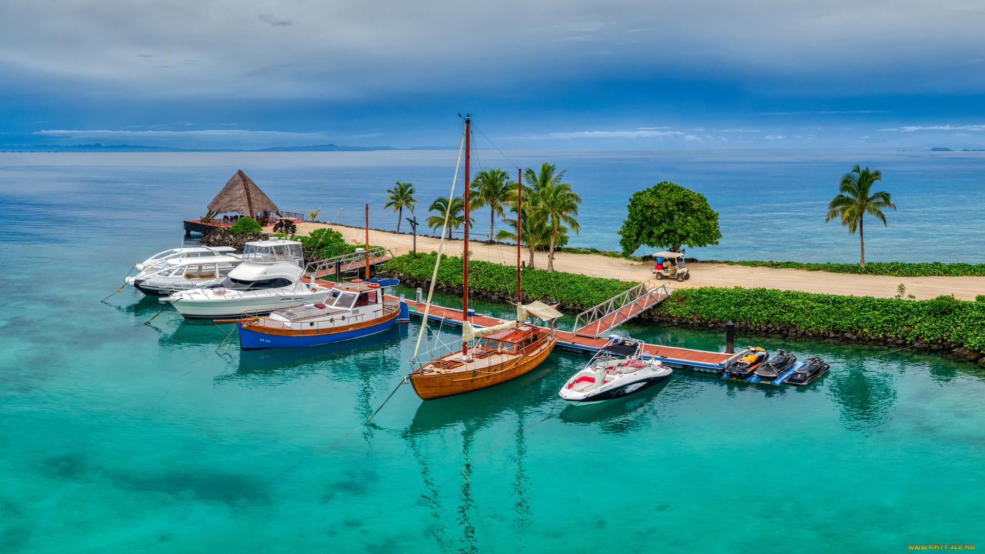 корабли, разные, вместе, фиджи