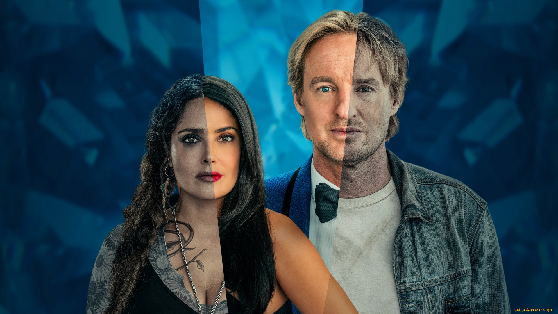 bliss, , , 2021, , кино, фильмы, bliss, постер, owen, wilson, salma, hayek, драма, фантастика, мелодрама