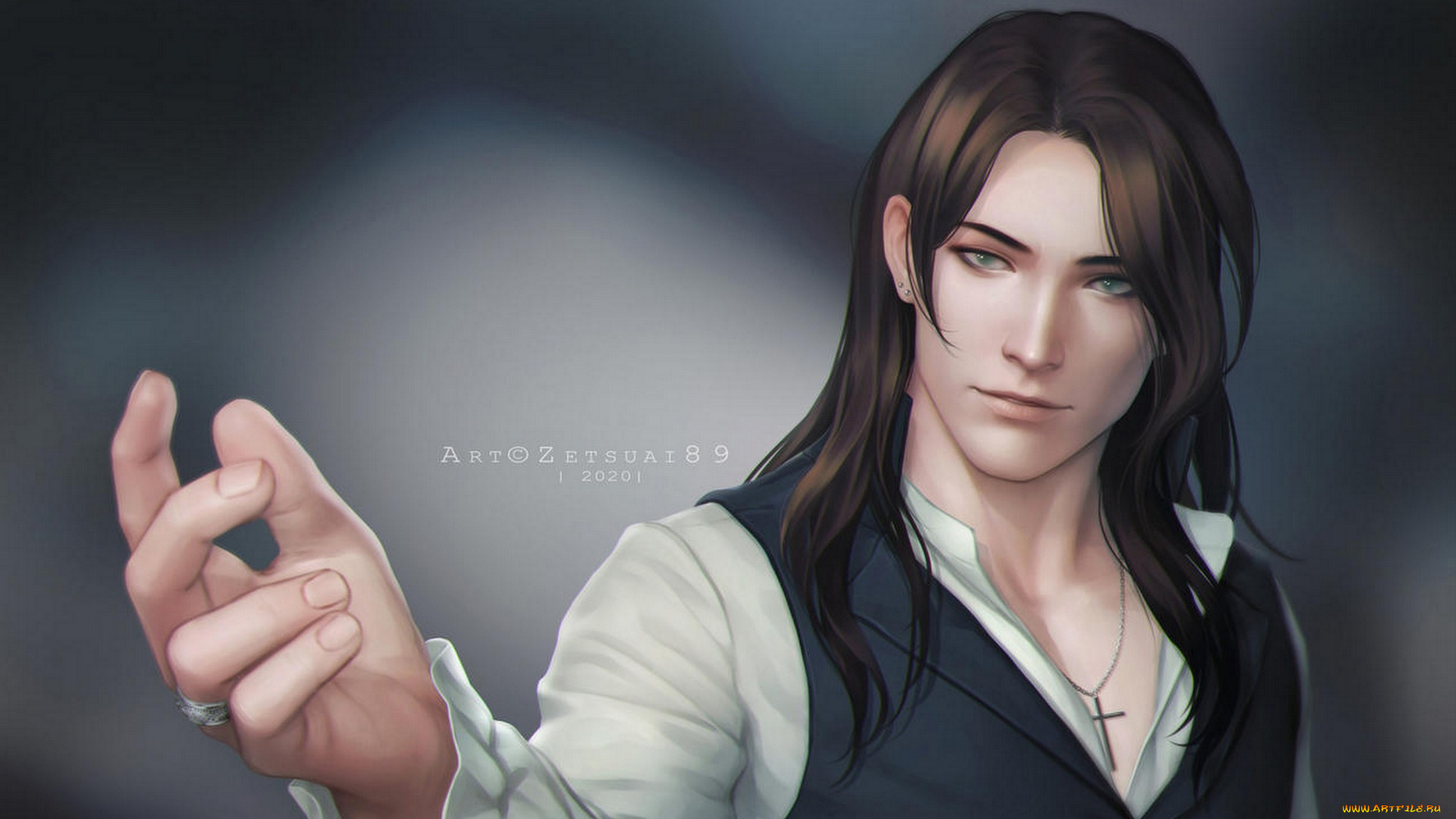 ren, miyashida, рисованное, люди, ren, miyashida