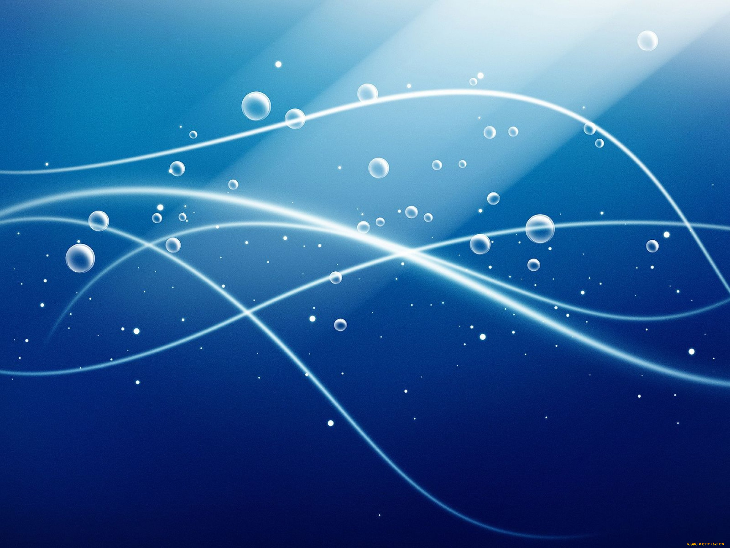 3д, графика, абстракция, , abstract, линии, пузыри, вода