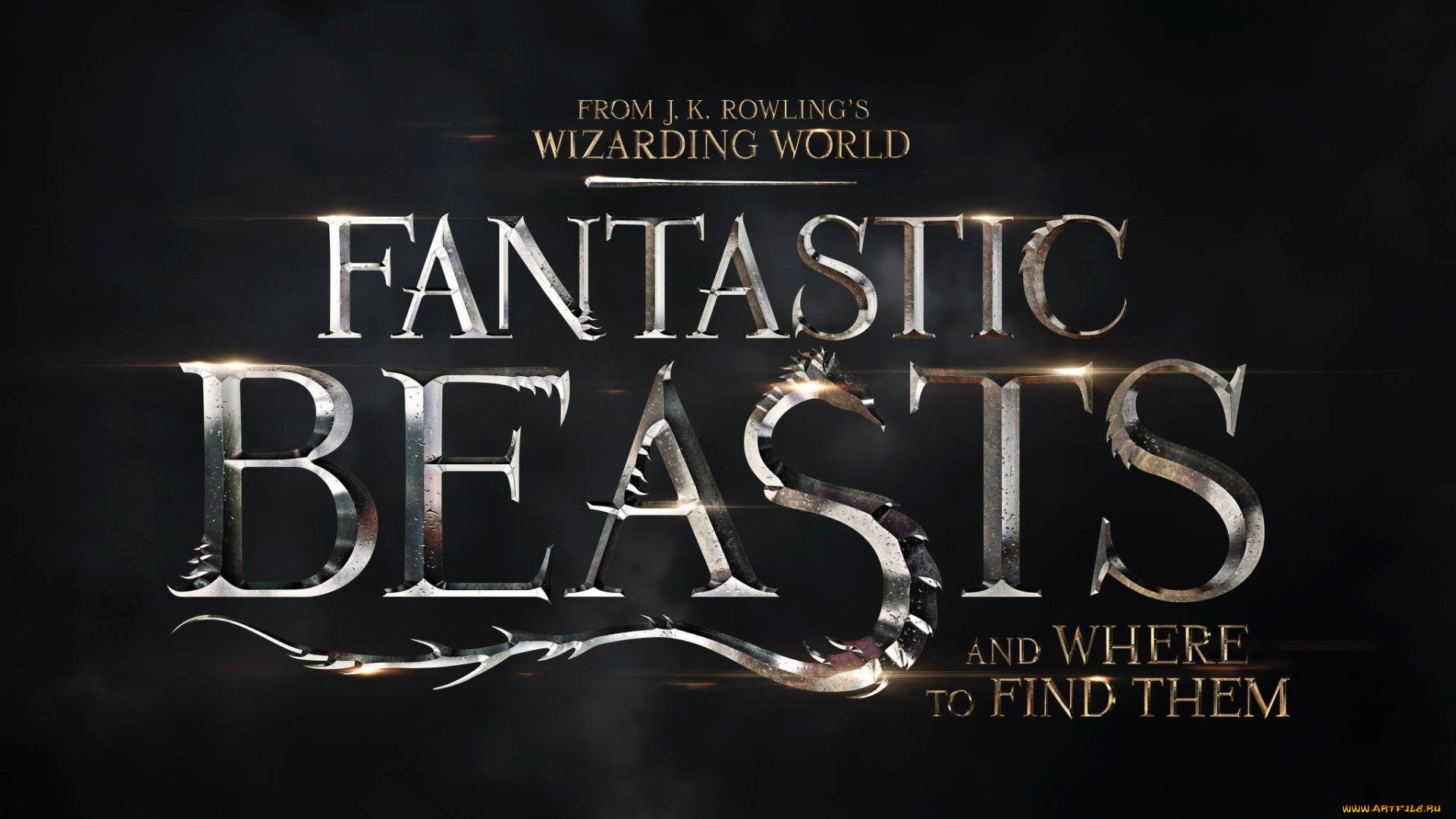 кино, фильмы, fantastic, beasts, and, where, to, find, them, надпись, название