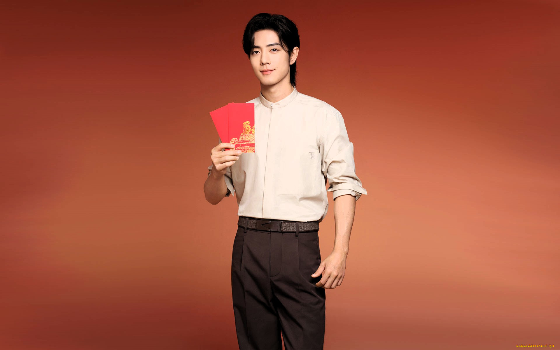 мужчины, xiao, zhan, актер, конверты
