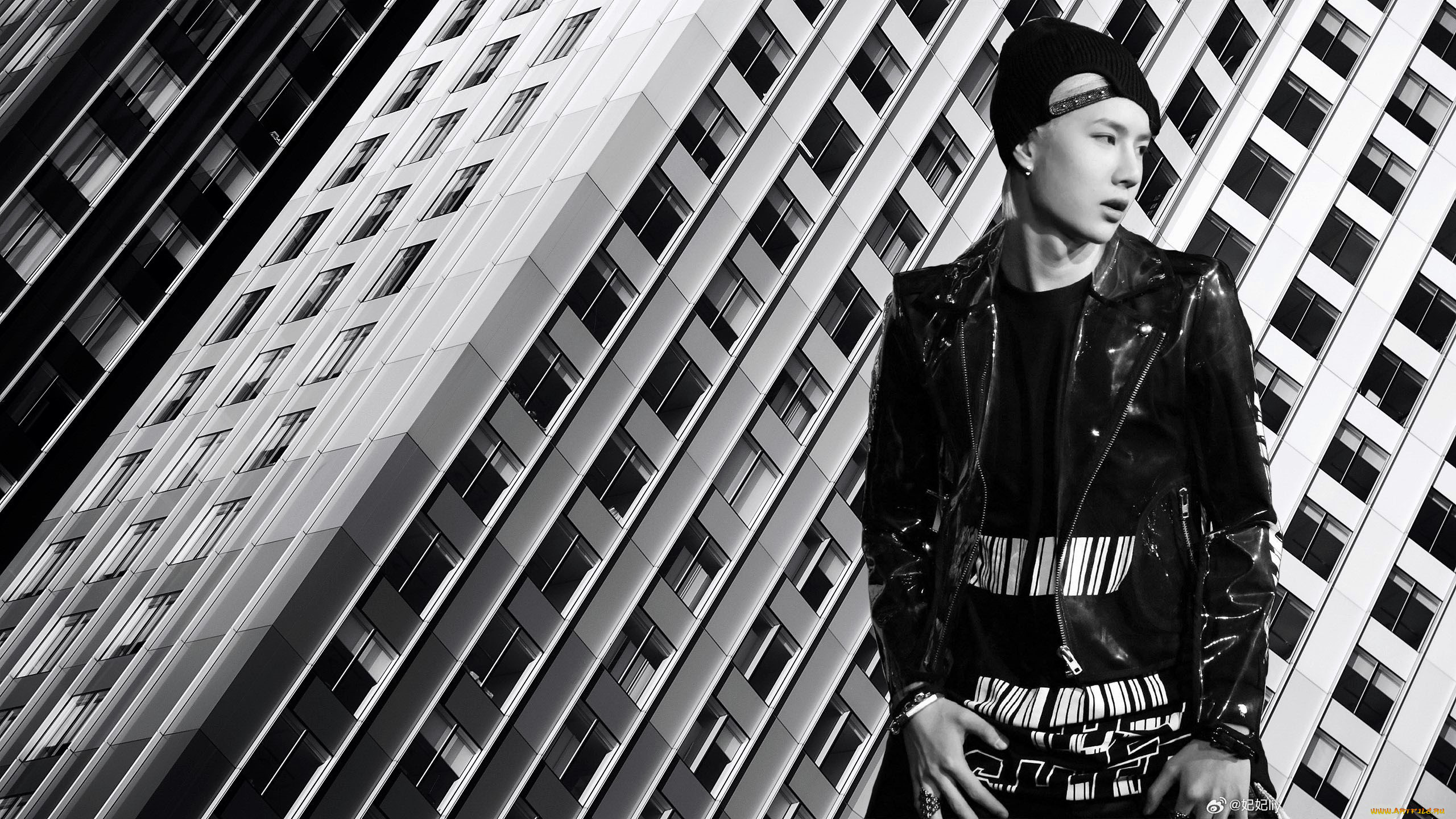 мужчины, wang, yi, bo, актер, шапка, куртка, наряд, блондин