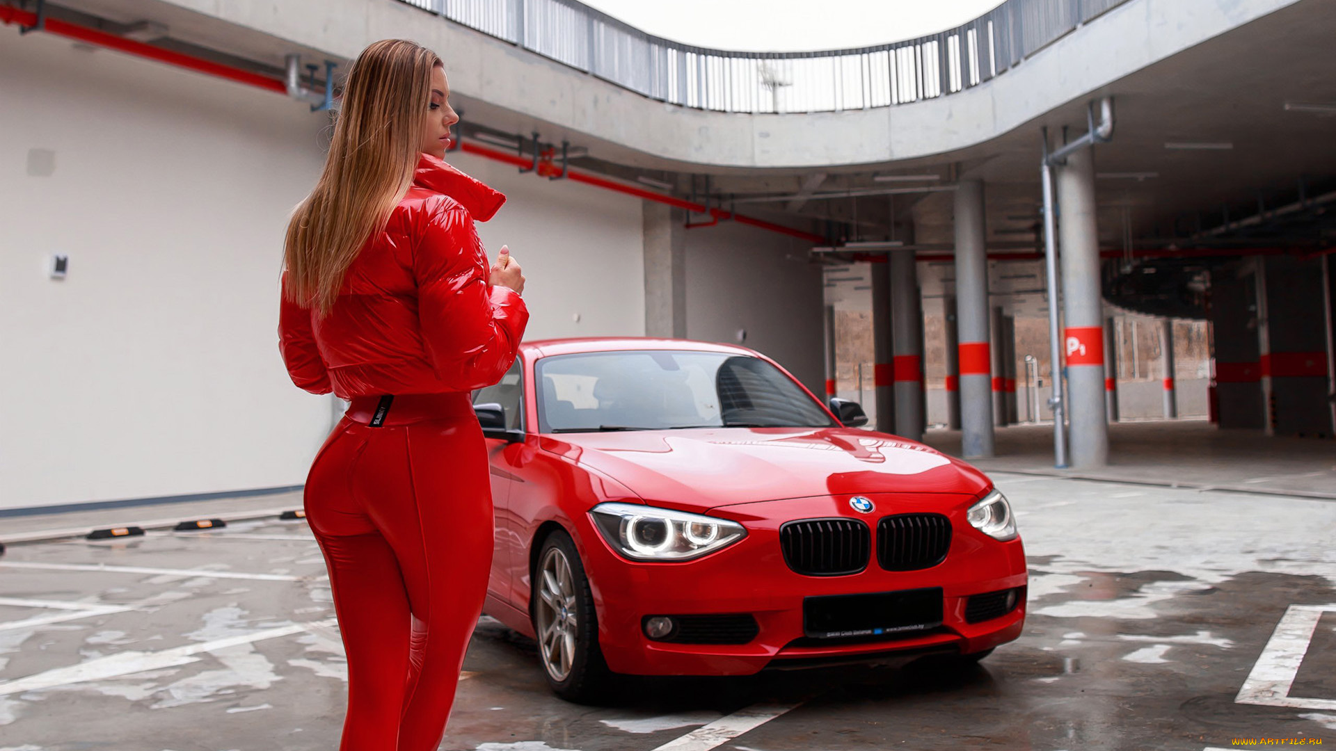 автомобили, -авто, с, девушками, bmw