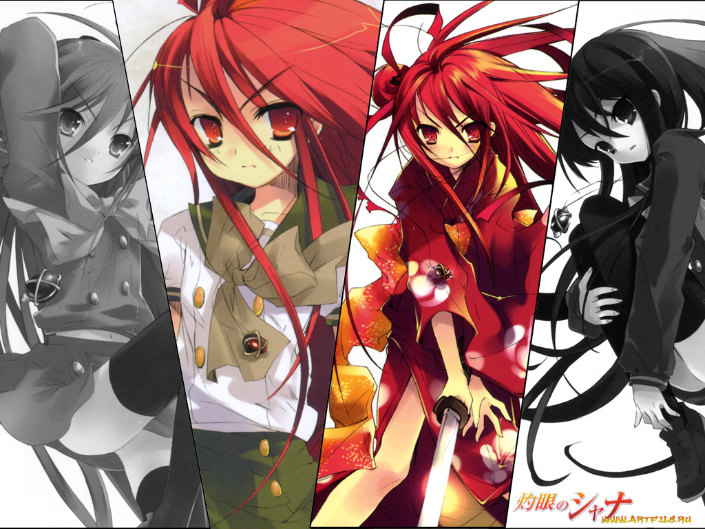 аниме, shakugan, no, shana